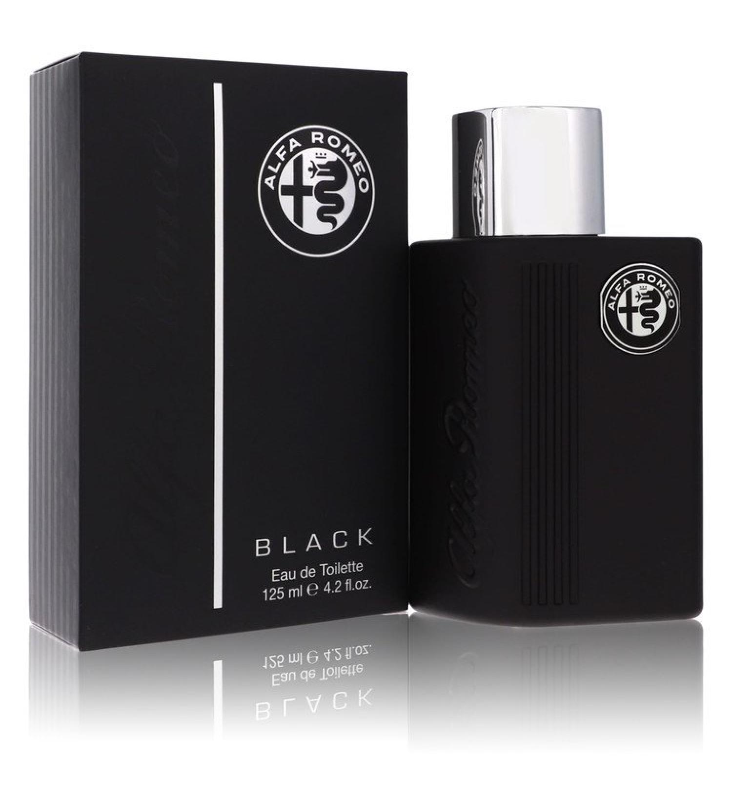 Alfa Romeo Black by Alfa Romeo Eau De Toilette Spray 4.2 oz for Men