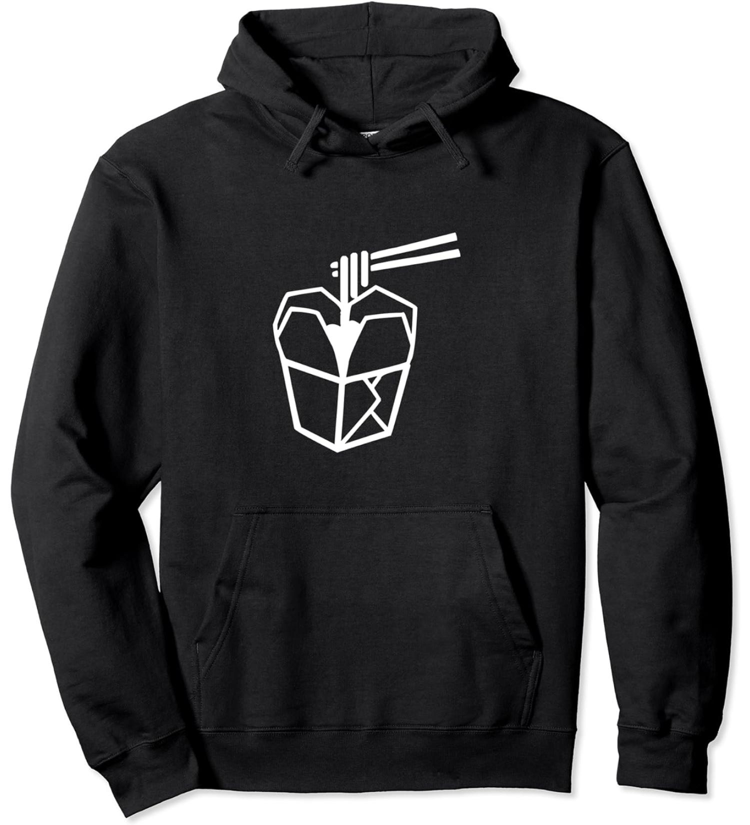 Asian Fast Food Ramen Noodles Pullover Hoodie