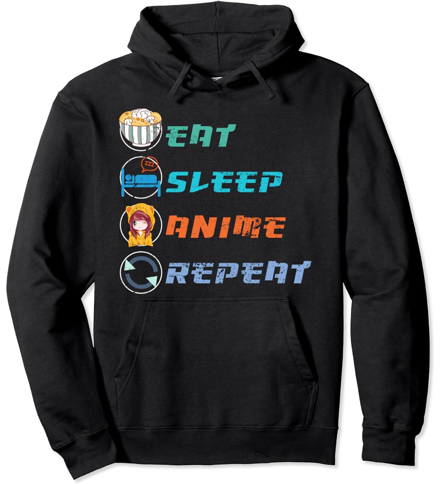 Otaku Kawaii Japanese Food Ramen Noodles Manga Anime Pullover Hoodie
