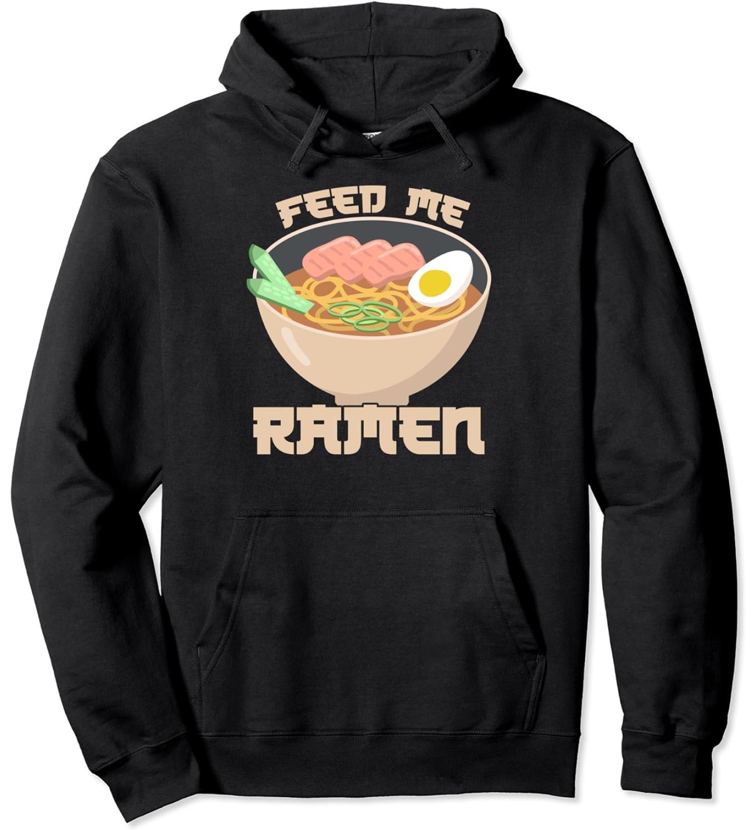Japanese Noodle Ramen Fan Pullover Hoodie