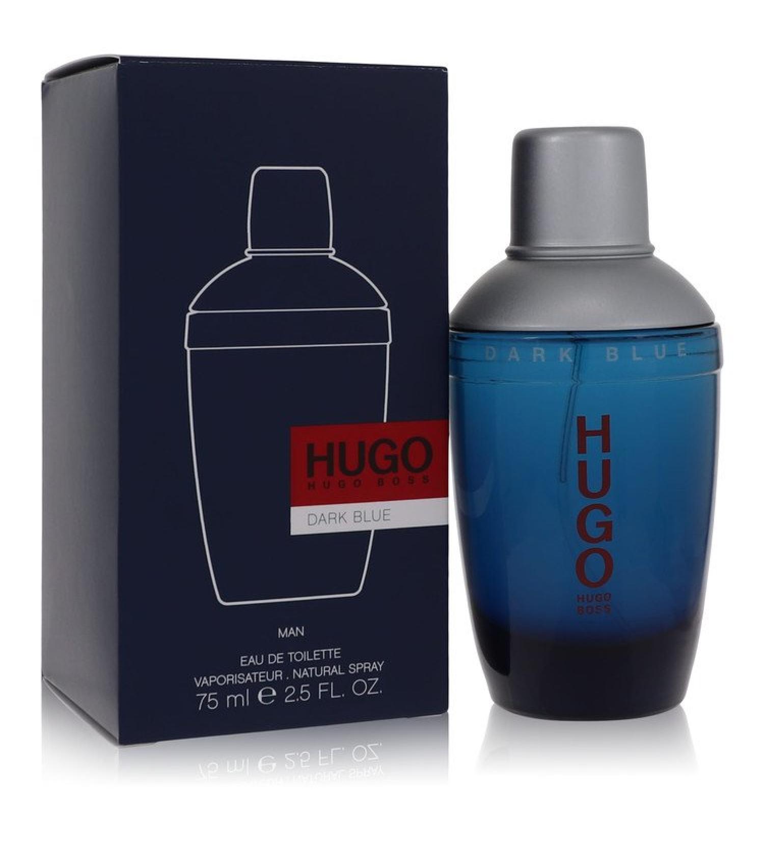 Dark Blue by Hugo Boss Eau De Toilette Spray 2.5 oz for Men