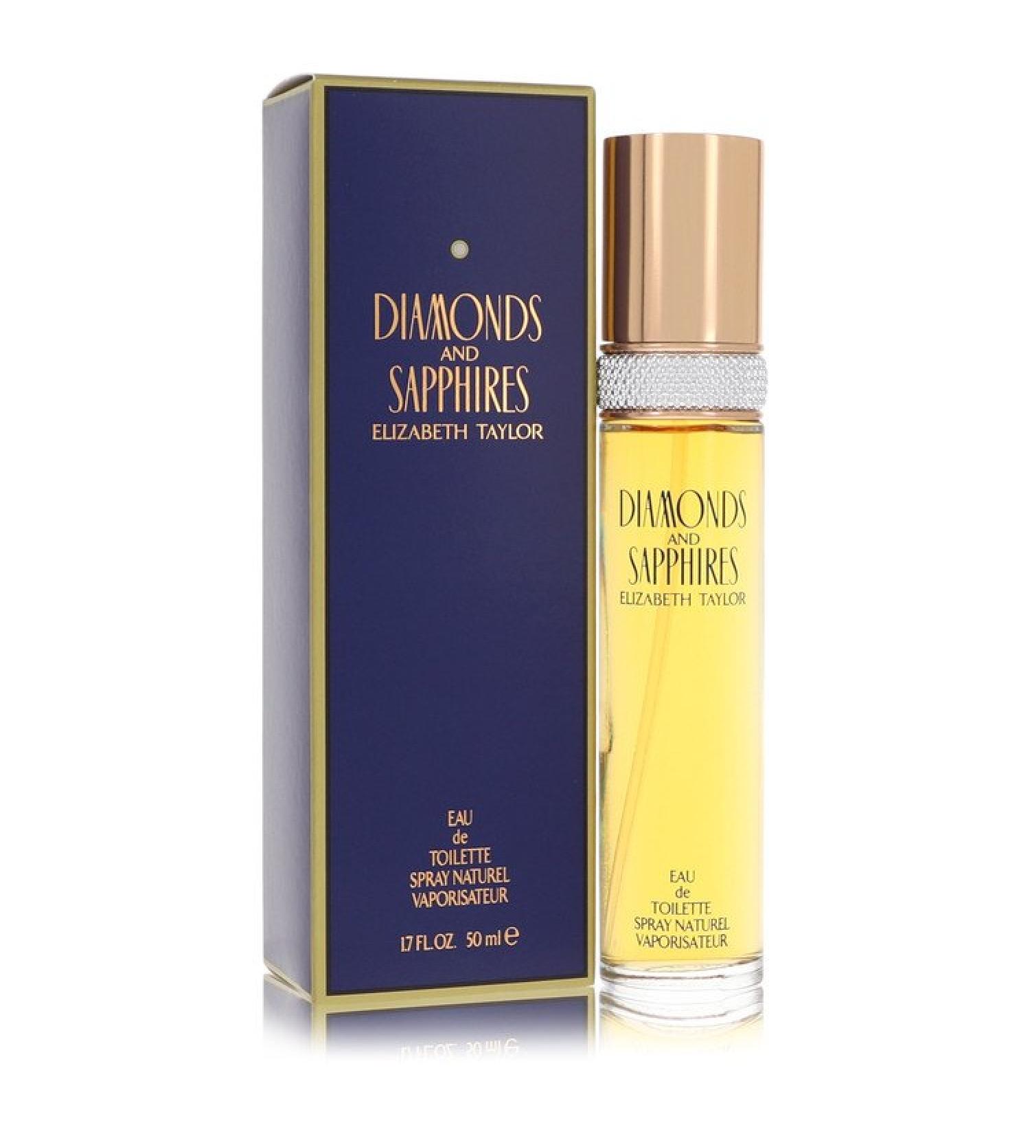 DIAMONDS & Sapphires by Elizabeth Taylor Eau De Toilette Spray 1.7 oz for Women