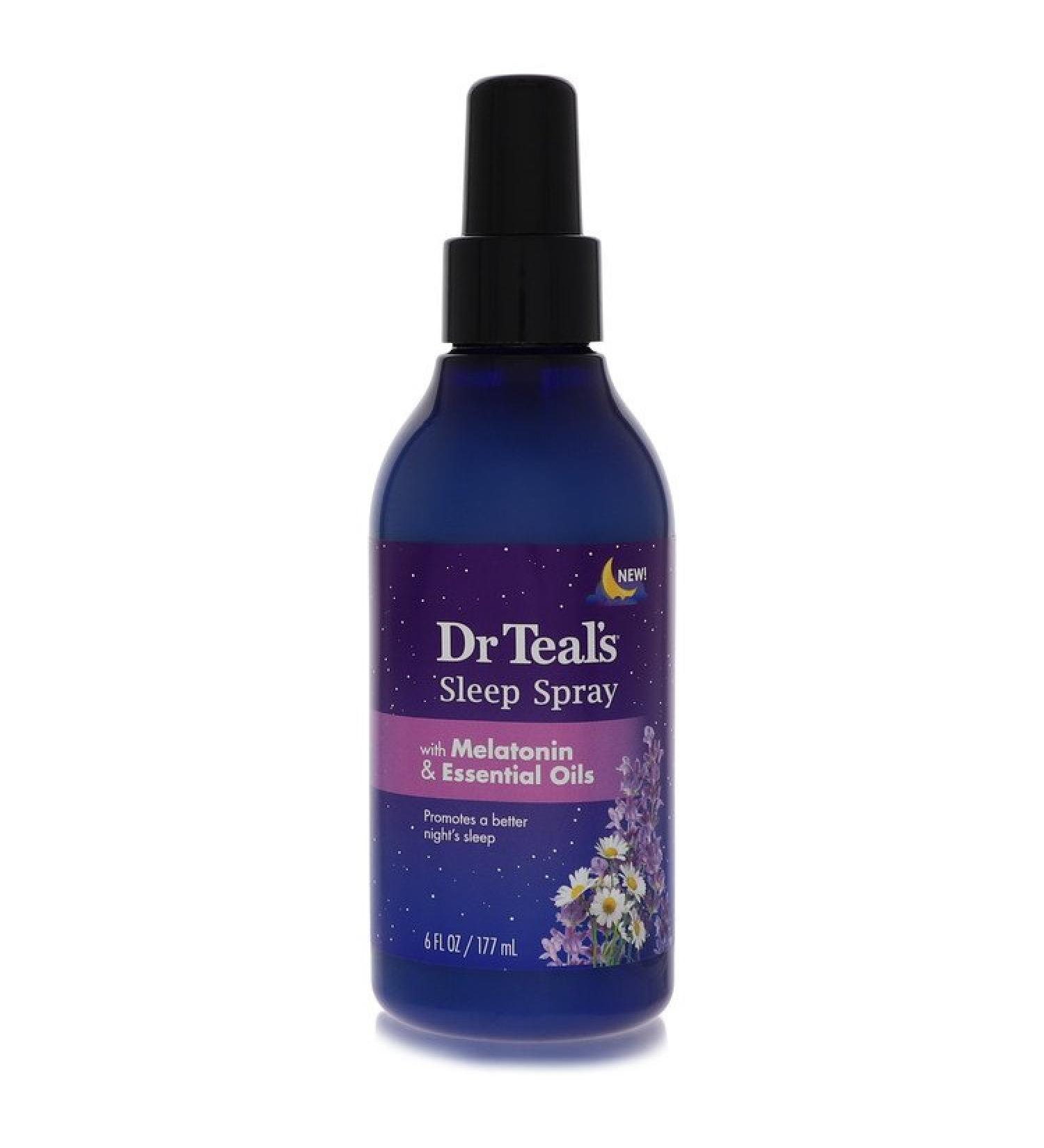 Dr Teal's Sleep Spray by Dr Teal's Sleep Spray with Melatonin & Essenstial Oils to promote a better night sleep 6 oz for Women