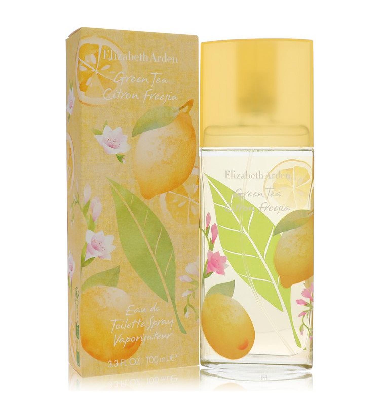 Green Tea Citron Freesia by Elizabeth Arden Eau De Toilette Spray 3.4 oz for Women