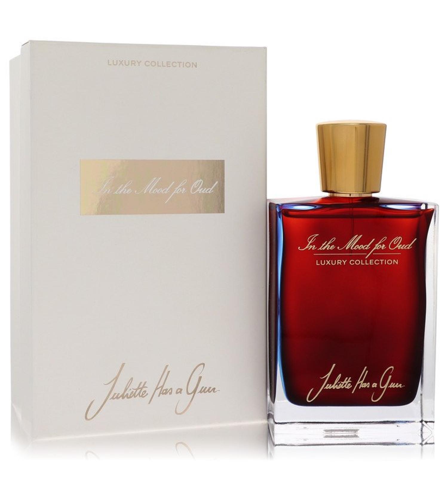In the Mood for Oud by Juliette Has a Gun Eau De Parfum Spray (Unisex) 2.5 oz for Women