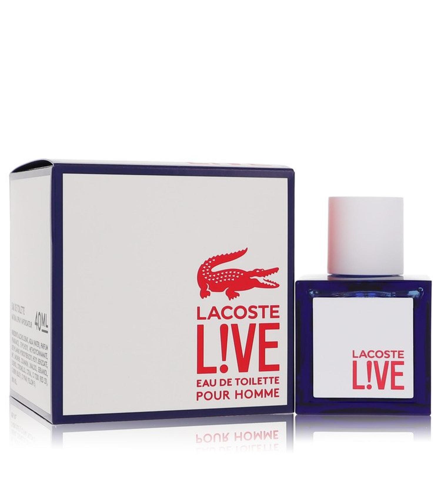 Lacoste Live by Lacoste Eau De Toilette Spray 1.3 oz for Men