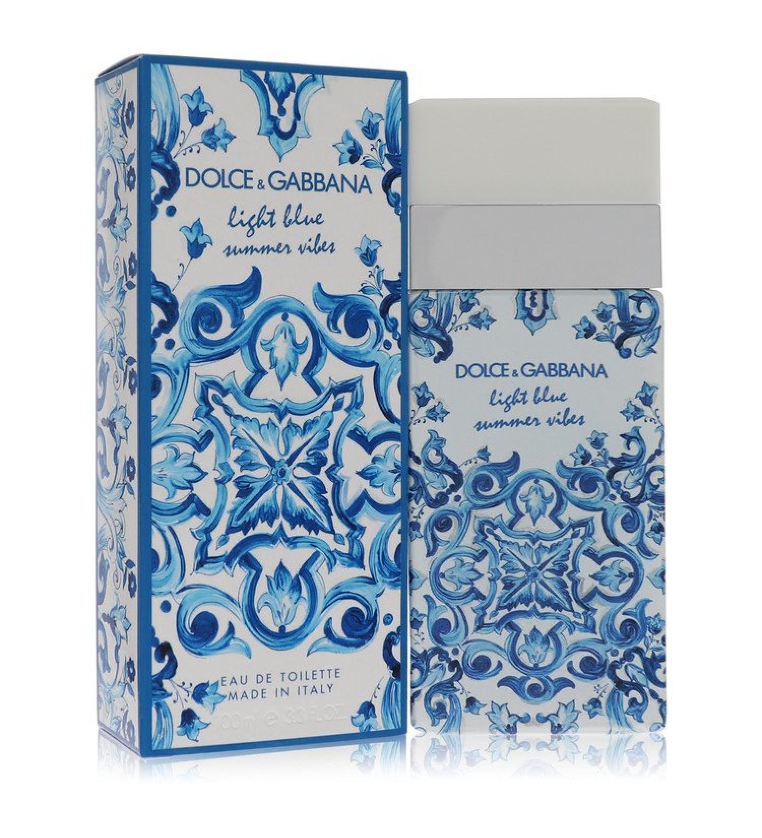 Light Blue Summer Vibes by Dolce & Gabbana Eau De Toilette Spray 3.4 oz for Women