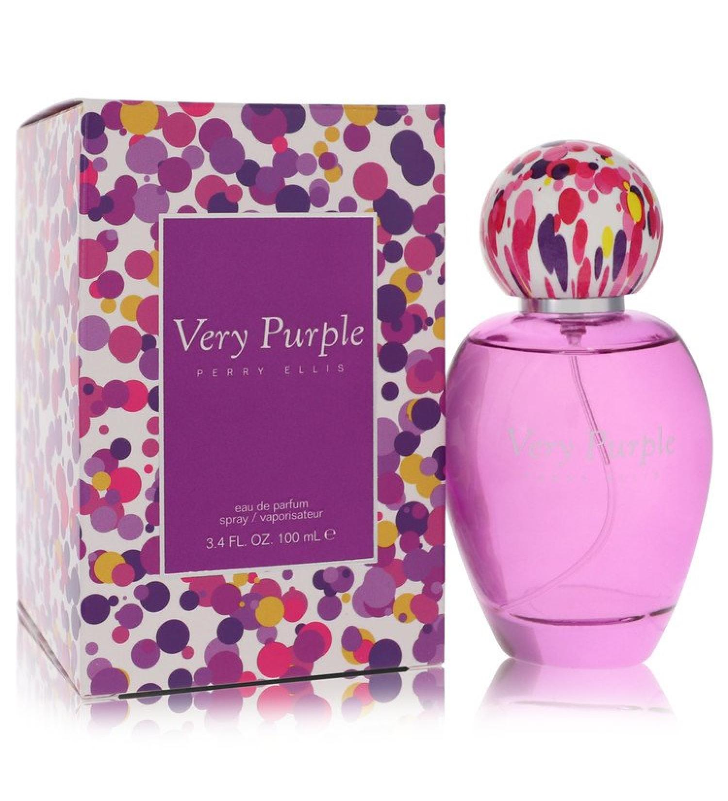 Perry Ellis Very Purple by Perry Ellis Eau De Parfum Spray 3.4 oz for Women