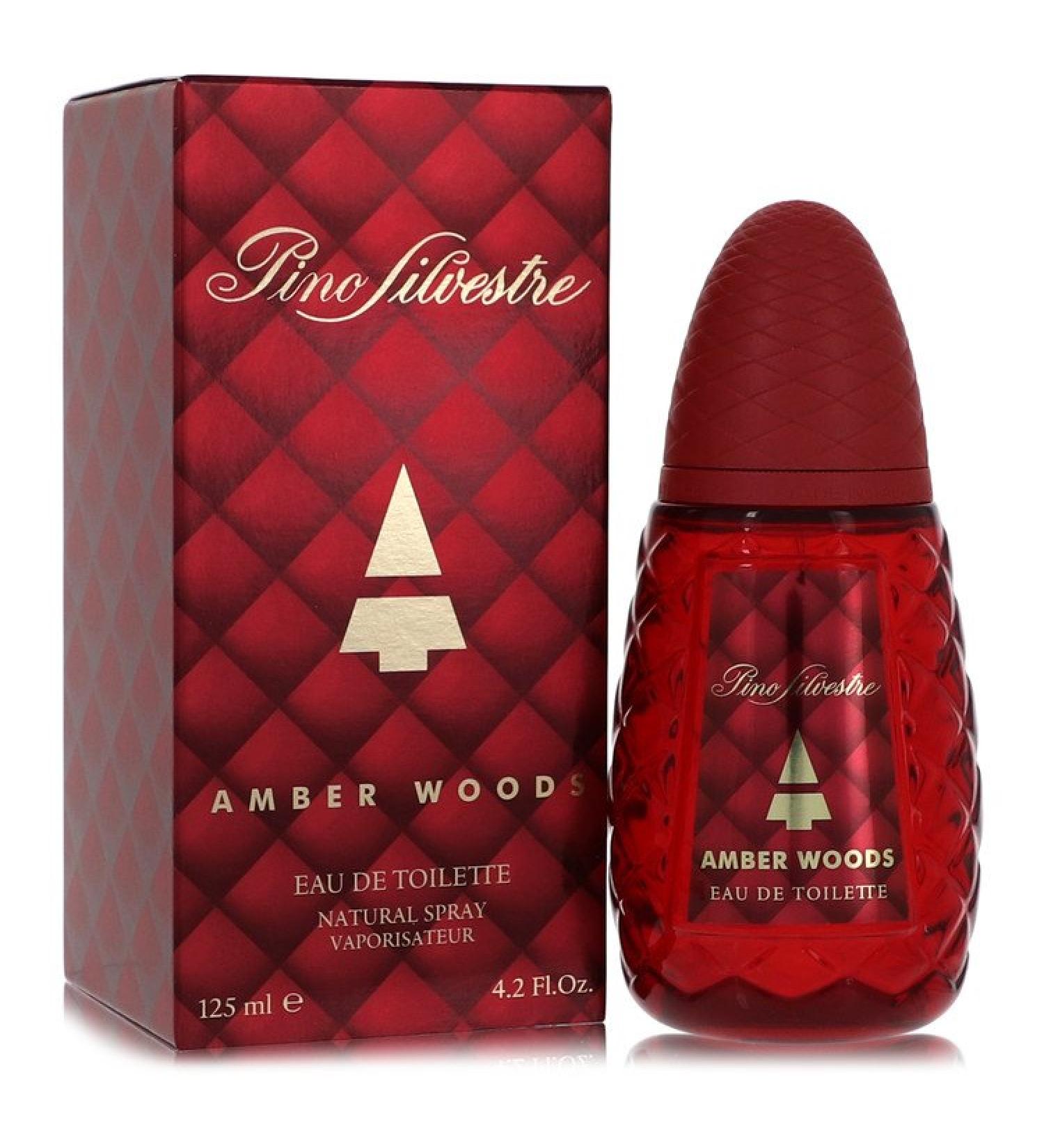 Pino Silvestre Amber Woods by Pino Silvestre Eau De Toilette Spray 4.2 oz for Men
