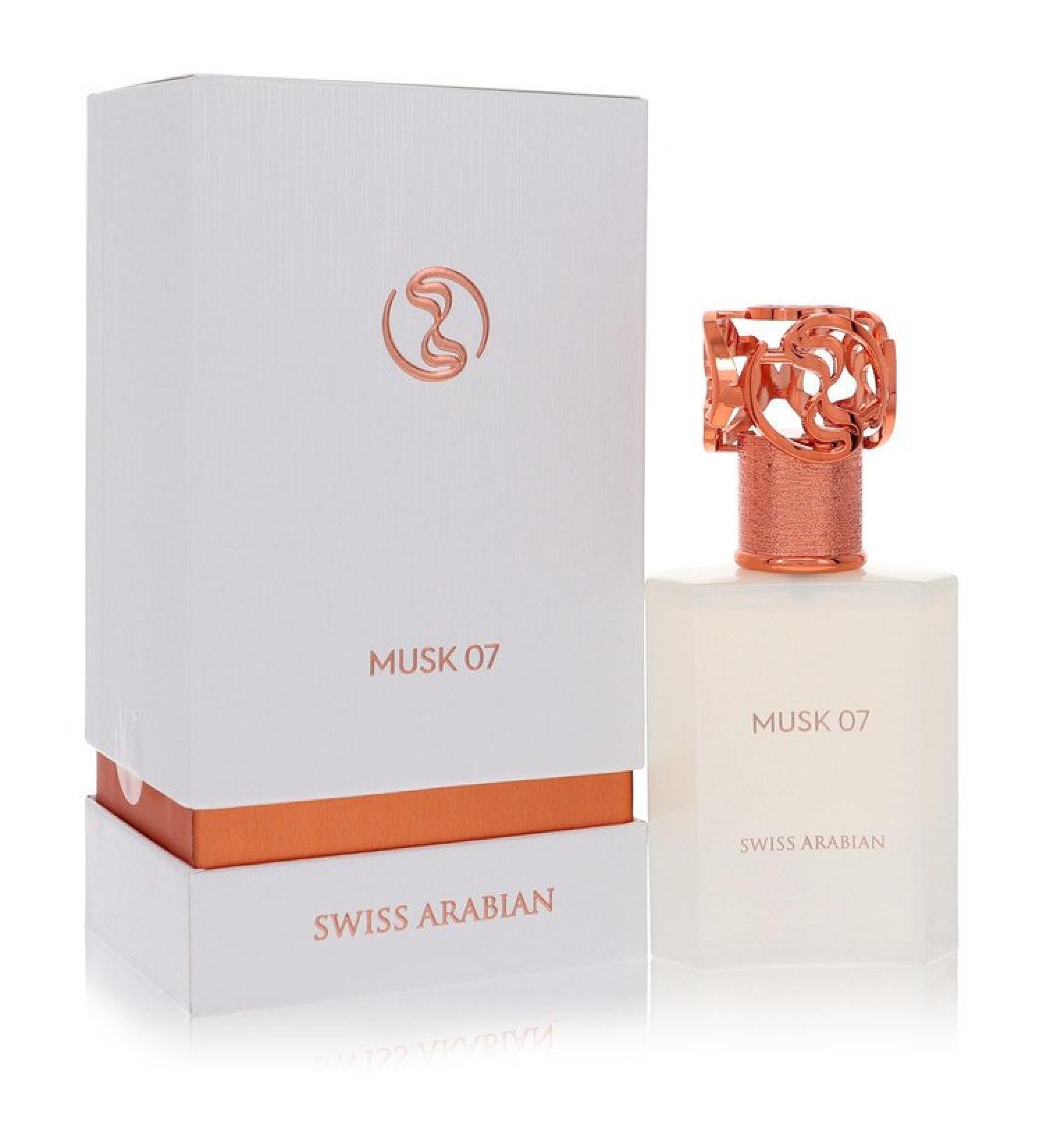 Swiss Arabian Musk 07 by Swiss Arabian Eau De Parfum Spray (Unisex) 1.7 oz for Men