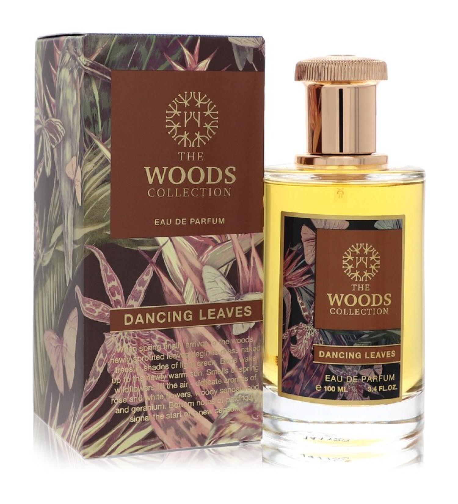 The Woods Collection Dancing Leaves by The Woods Collection Eau De Parfum Spray (Unisex) 3.4 oz for Men