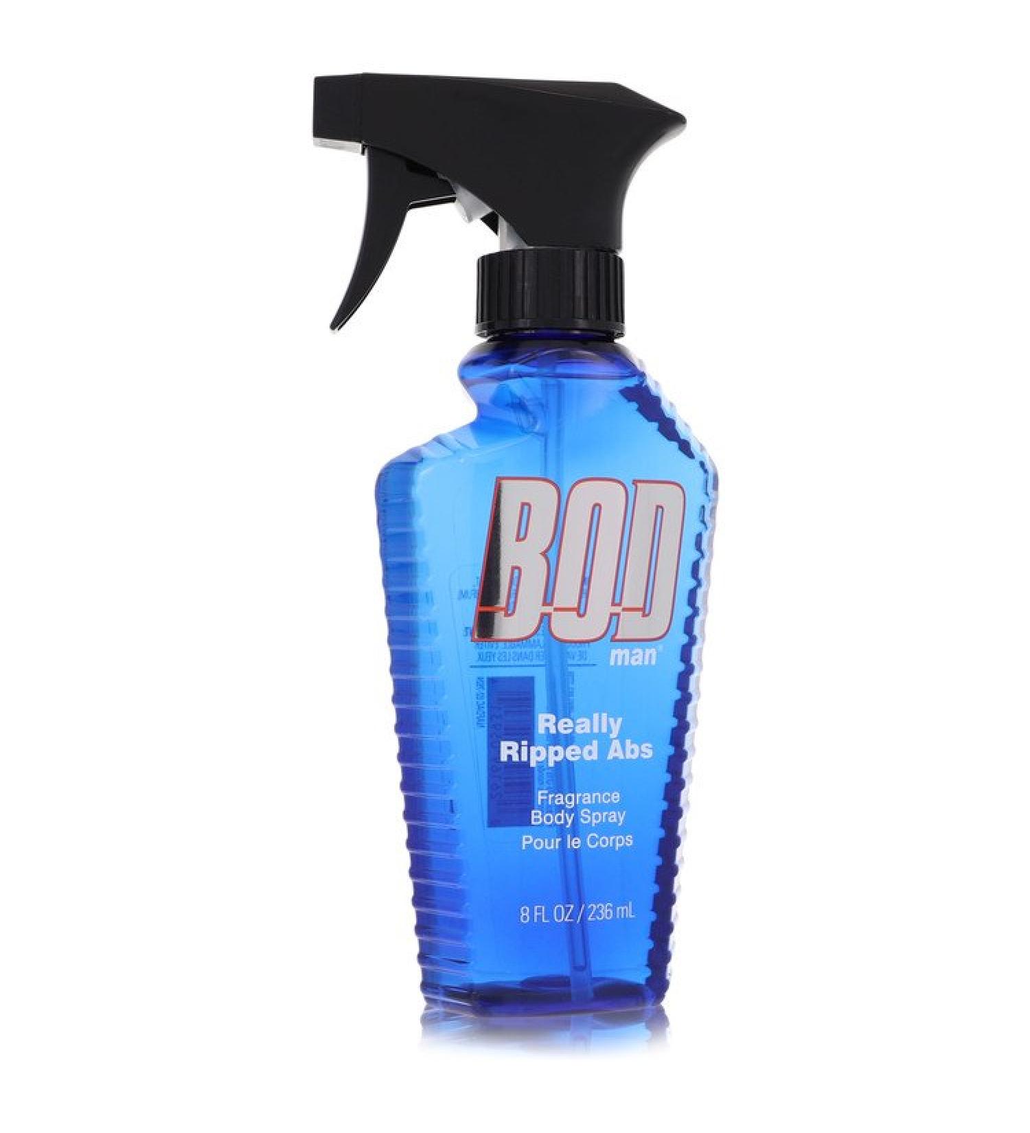 Bod Man Really Ripped Abs by Parfums De Coeur Fragrance Body Spray 8 oz for Men