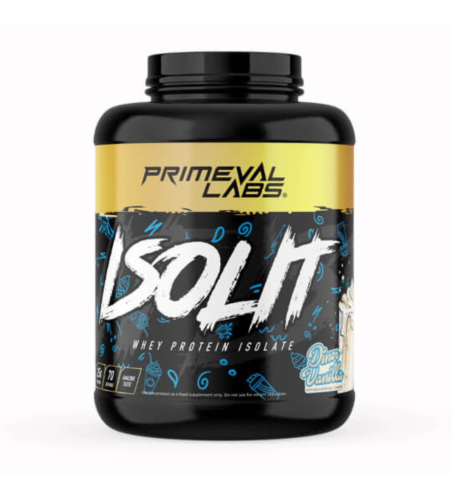 Primeval Labs ISOLIT 5lbs - Divine Vanilla Protein Isolate for Maximum Results - Buy Online on SooperMarket.com