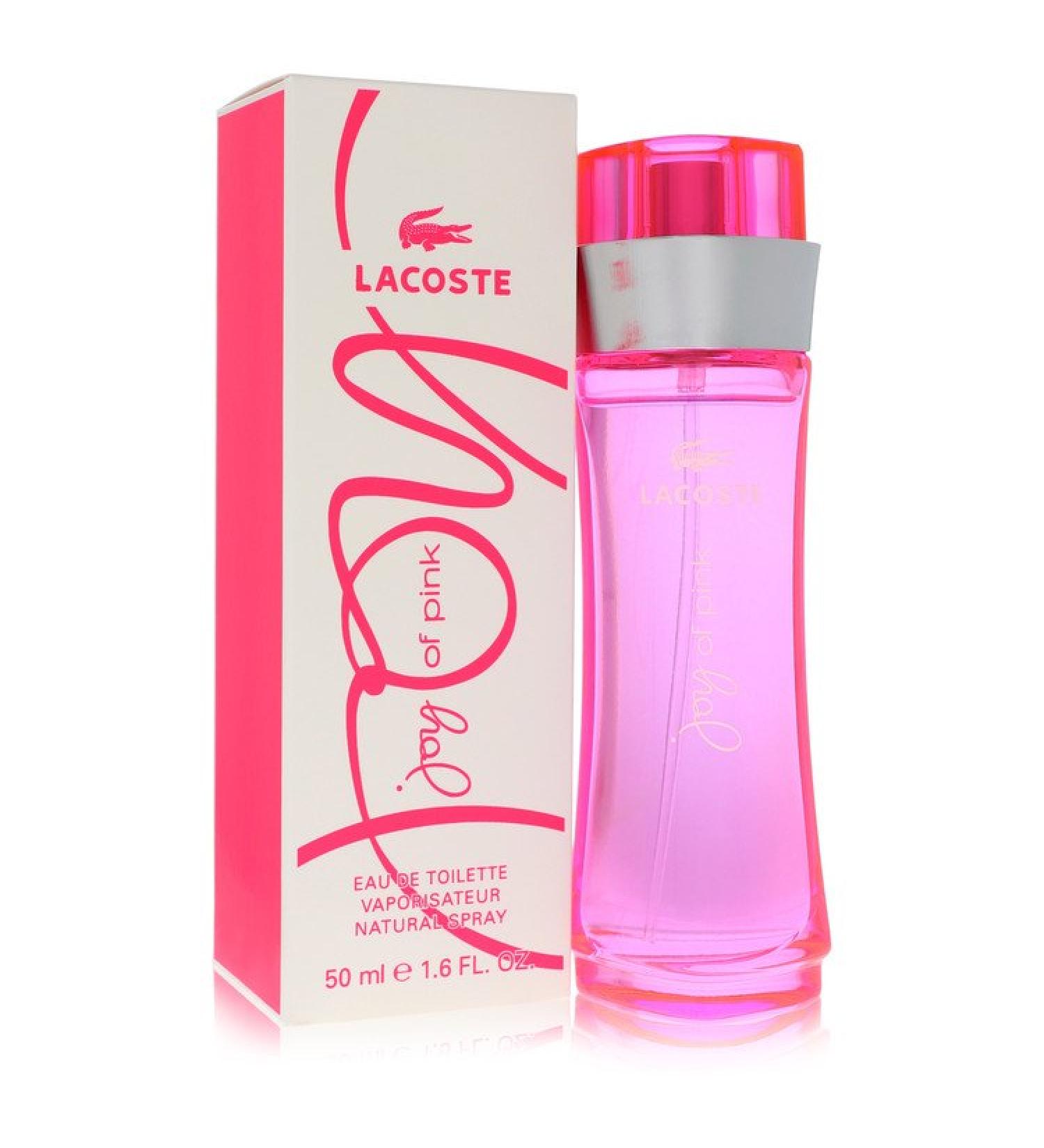 Joy Of Pink by Lacoste Eau De Toilette Spray 1.7 oz for Women