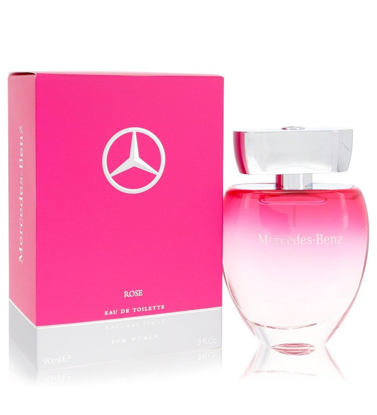 Mercedes Benz Rose by Mercedes Benz Eau De Toilette Spray 3 oz for Women