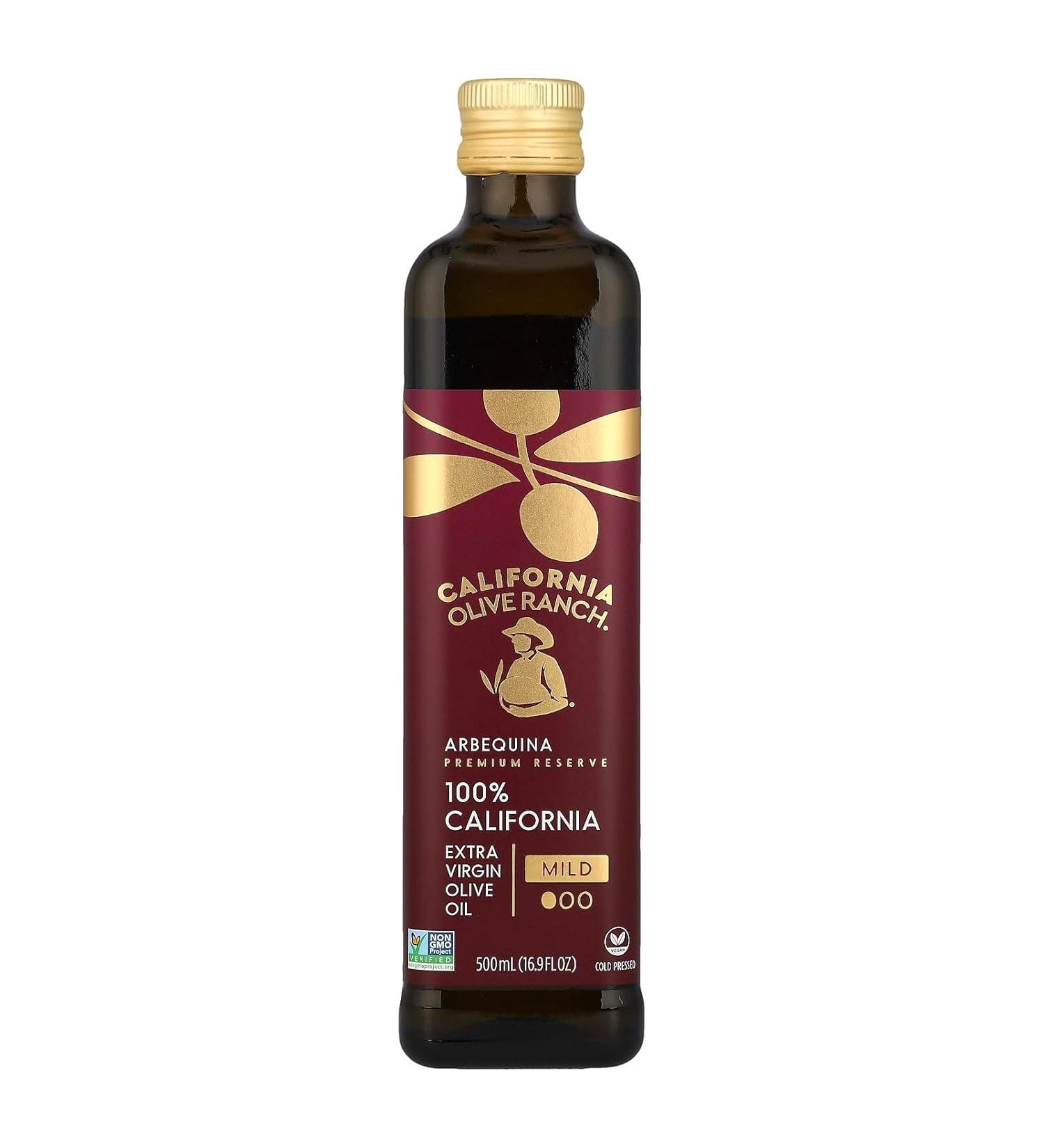 California Olive Ranch Extra Virgin Olive Oil - Arbequina 16.9 fl oz (500 ml) - Premium Quality & Flavor - Buy Online on SooperMarket.com