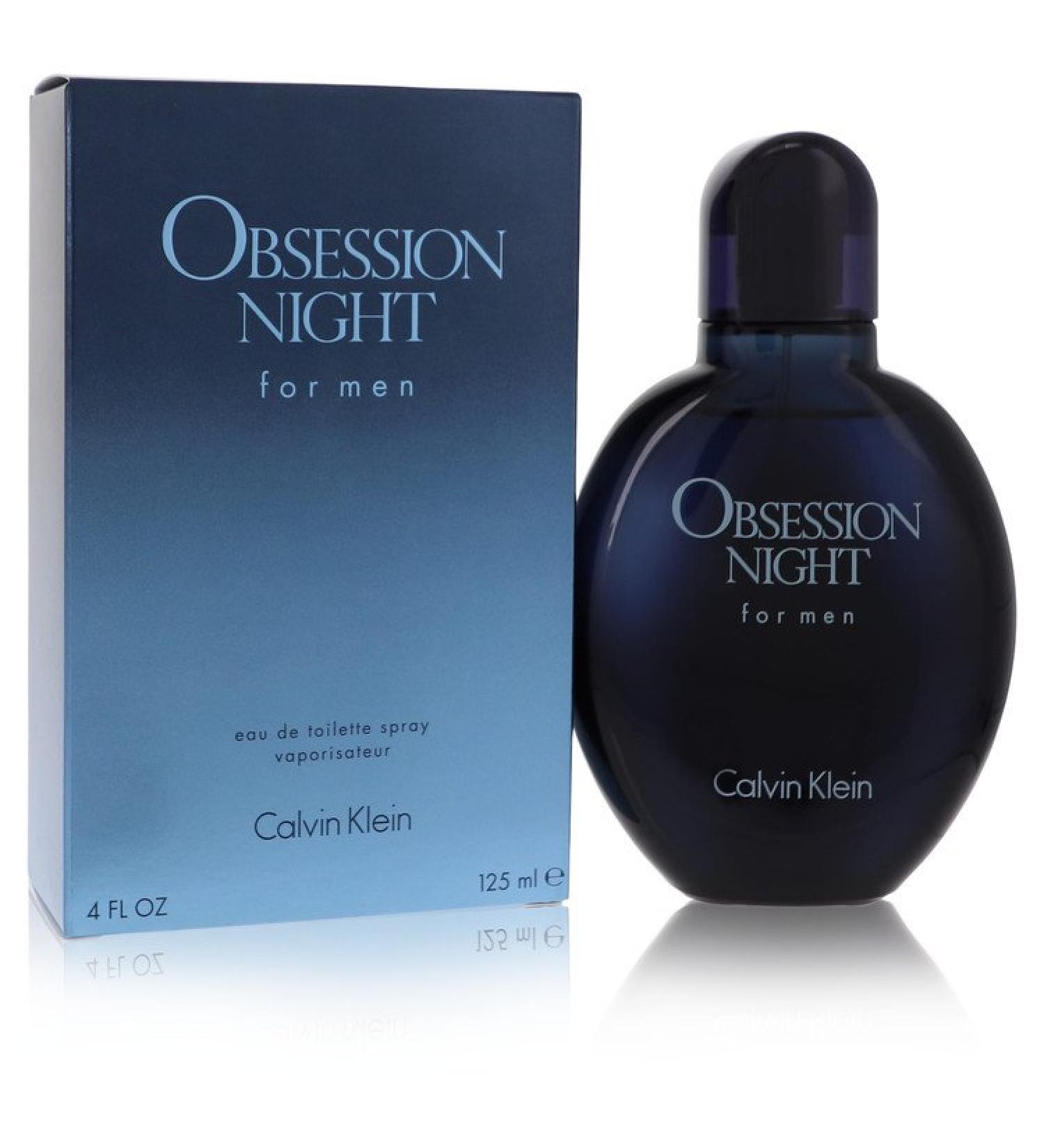 Obsession Night by Calvin Klein Eau De Toilette Spray 4 oz for Men