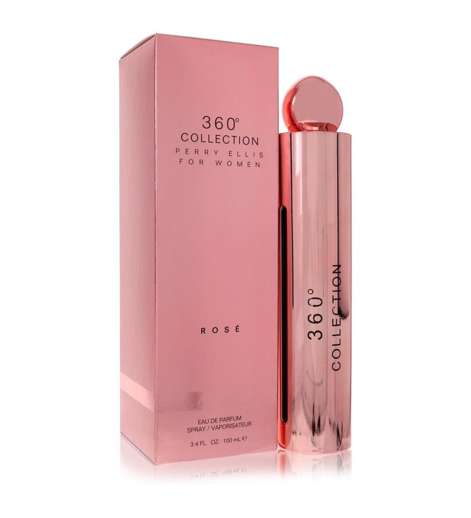 Perry Ellis 360 Collection Rose by Perry Ellis Eau De Parfum Spray 3.4 oz for Women
