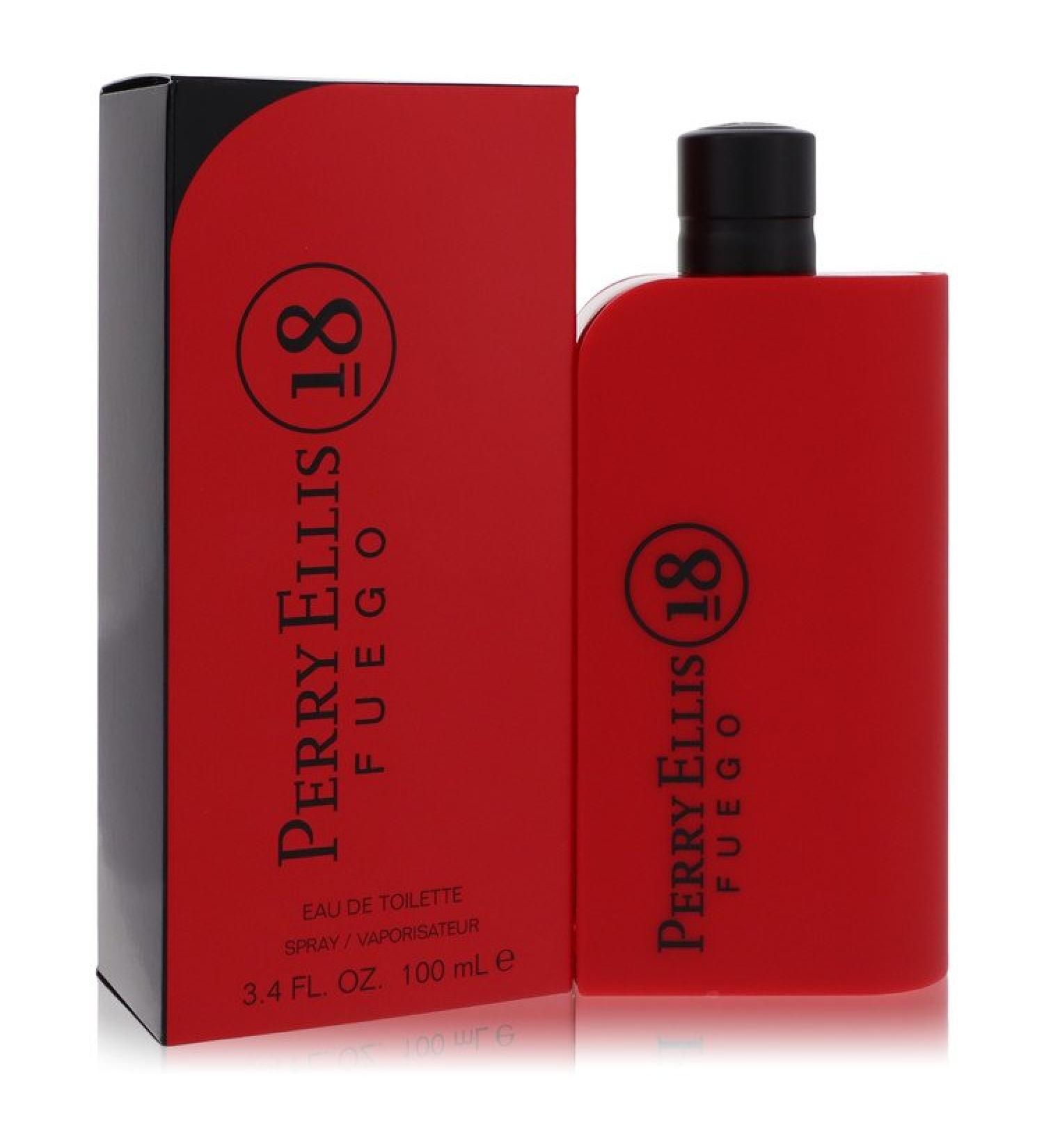 Perry Ellis 18 Fuego by Perry Ellis Eau De Toilette Spray 3.4 oz for Men