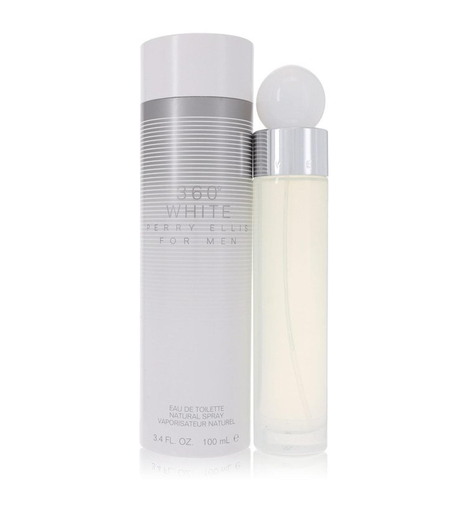 Perry Ellis 360 White by Perry Ellis Eau De Toilette Spray 3.4 oz for Men