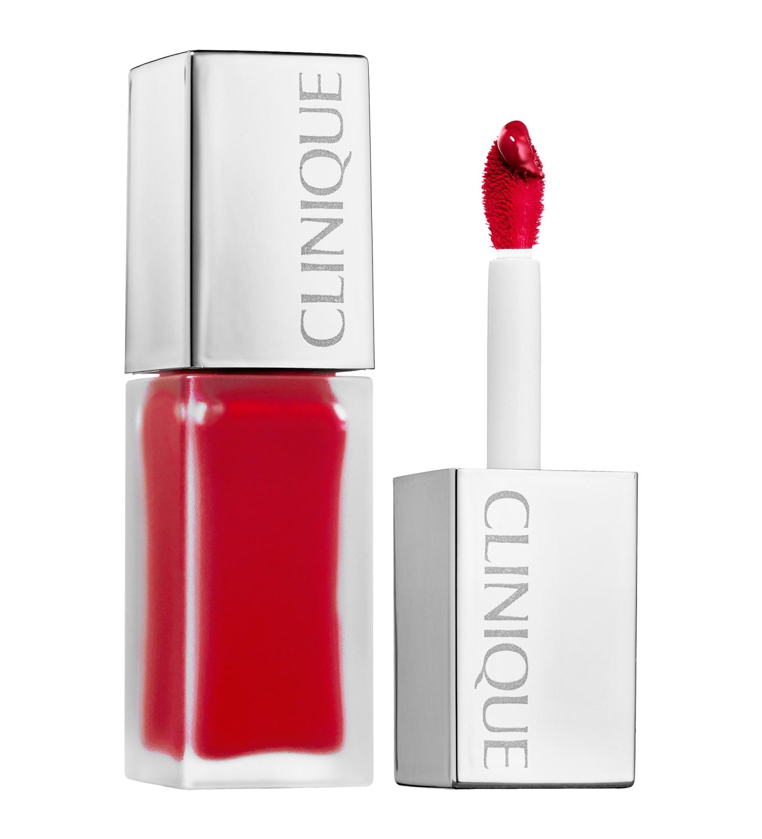 Shop CLINIQUE Clinique Pop Liquid Matte Lip Colour + Primer Lipstick - 0.2 oz Flame pop - bright blue red Online - Best Price & International Shipping - Buy Online on SooperMarket.com