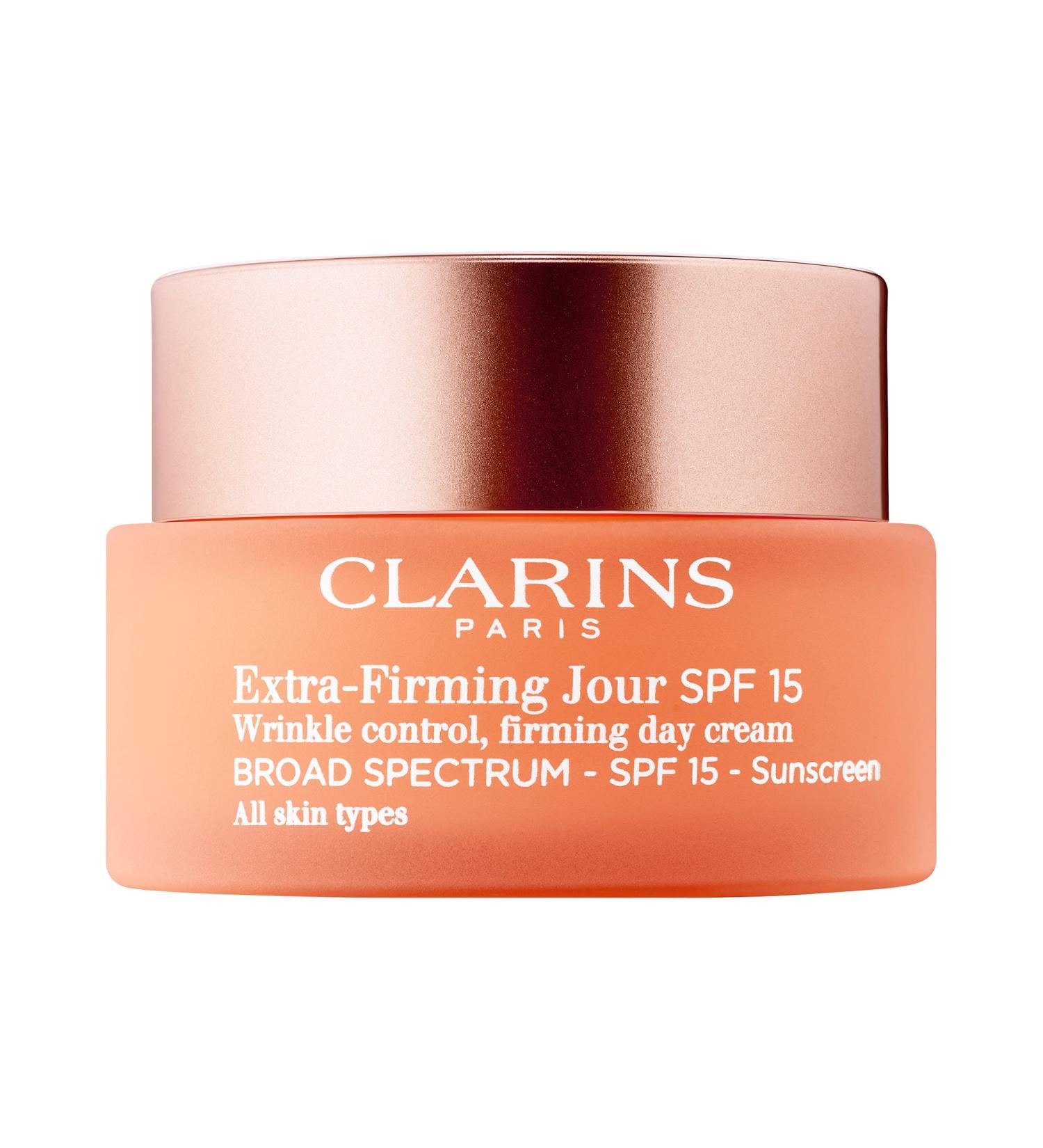 Shop Clarins Extra-Firming & Smoothing Day Moisturizer with SPF 15 - 1.7 oz/ 50 mL Online - Best Price & International Shipping - Buy Online on SooperMarket.com