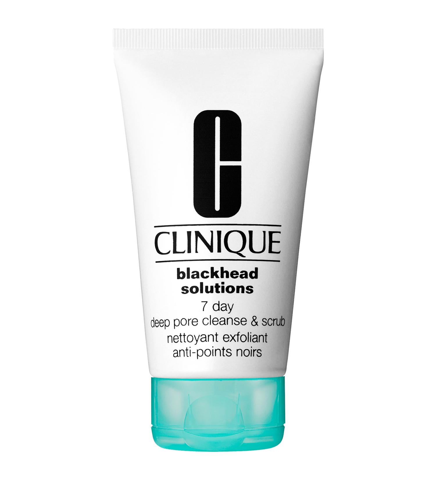 Shop CLINIQUE Blackhead Solutions 7 Day Deep Pore Cleanse & Face Scrub - 4.2 oz/ 125 mL Online - Best Price & International Shipping - Buy Online on SooperMarket.com