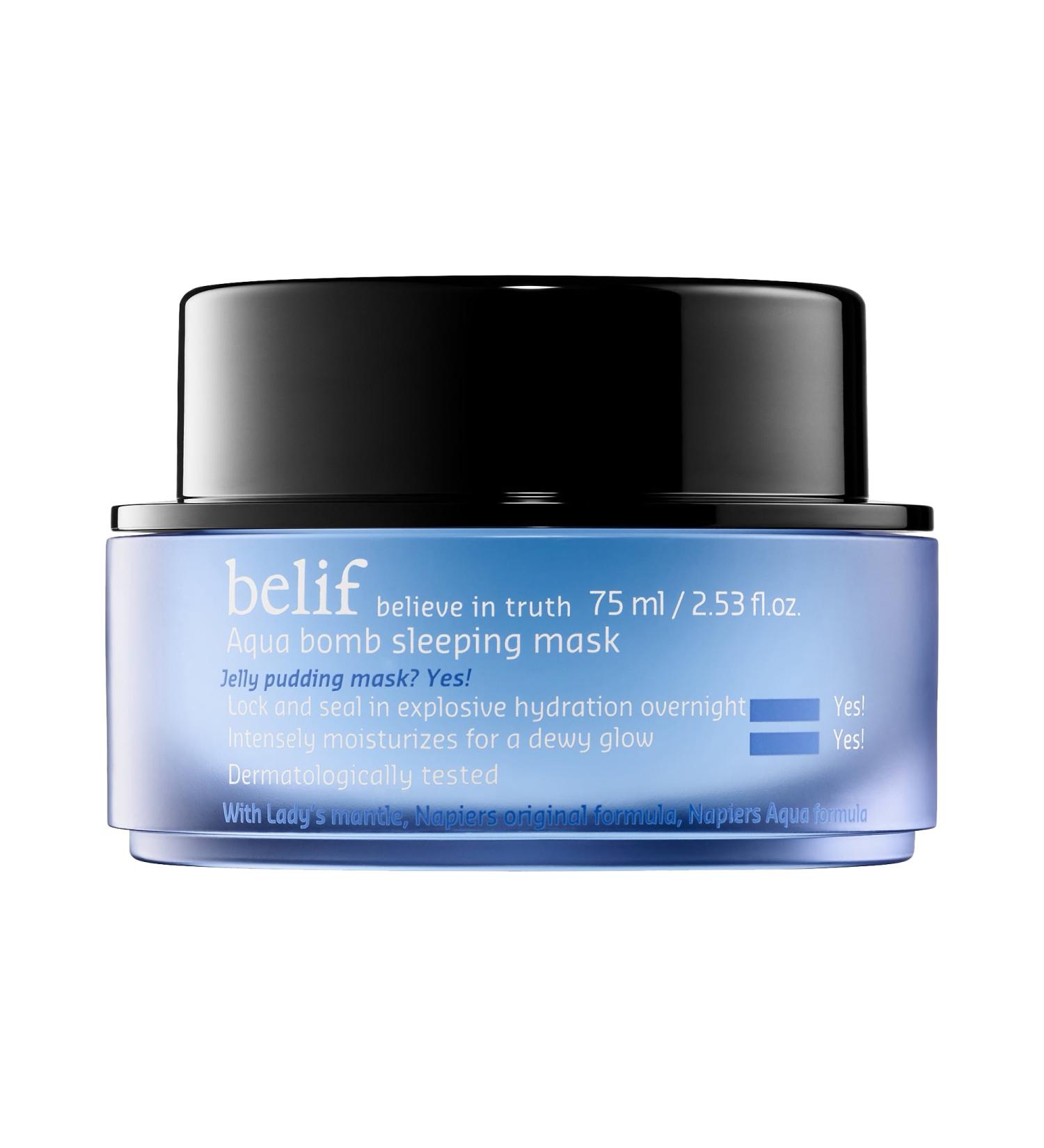 Shop belif Aqua Bomb Sleeping Mask - 2.53 oz/ 75 mL Online - Best Price & International Shipping - Buy Online on SooperMarket.com