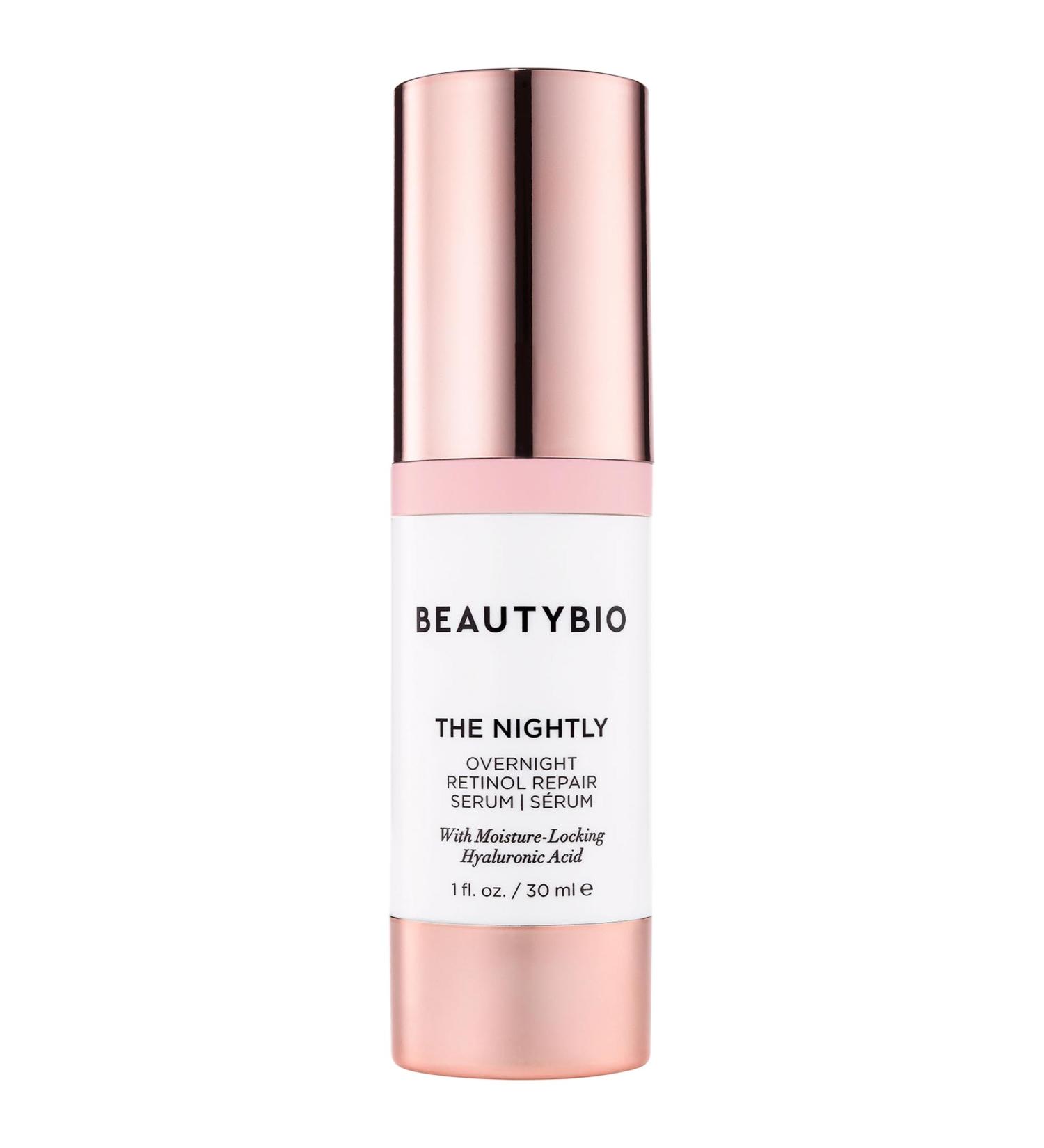 Shop BeautyBio The Nightly Overnight Retinol Repair + Peptide Anti-Aging Serum - 1 oz/ 30 mL Online - Best Price & International Shipping - Buy Online on SooperMarket.com