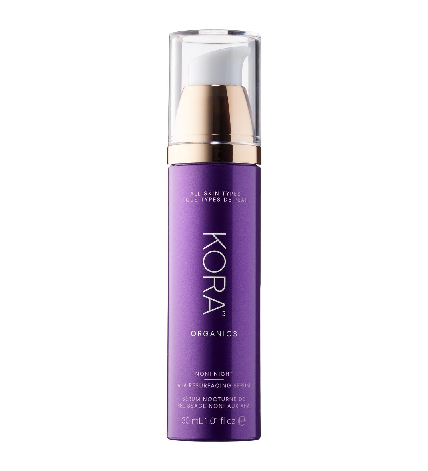 Shop KORA Organics Noni Night AHA Pore & Resurfacing Serum - 1.01 oz/ 30 mL Online - Best Price & International Shipping - Buy Online on SooperMarket.com