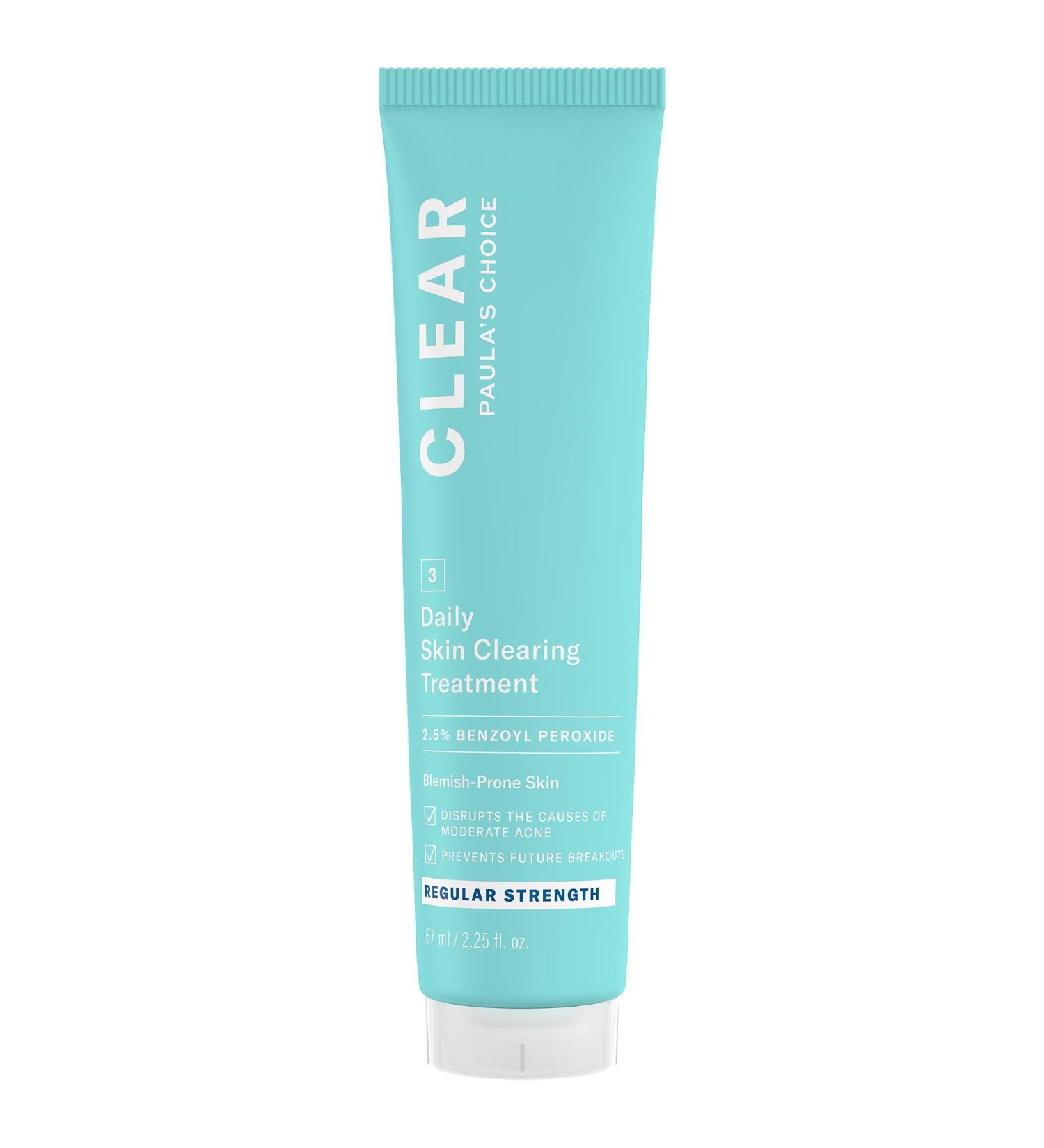 Shop Paula's Choice CLEAR Daily Skin Clearing Treatment with 2.5% Benzoyl Peroxide - 2.25 oz/ 67 mL Online - Best Price & International Shipping - Buy Online on SooperMarket.com