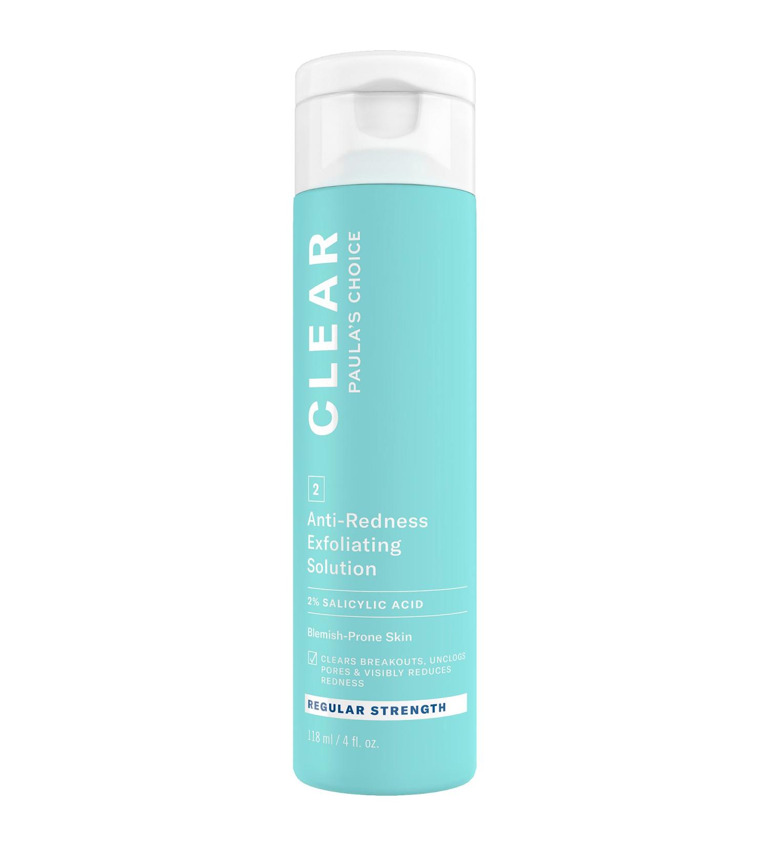 Shop Paula's Choice CLEAR Anti-Redness Exfoliating Solution with 2% Salicylic Acid - 4 oz/ 118 mL Online - Best Price & International Shipping - Buy Online on SooperMarket.com