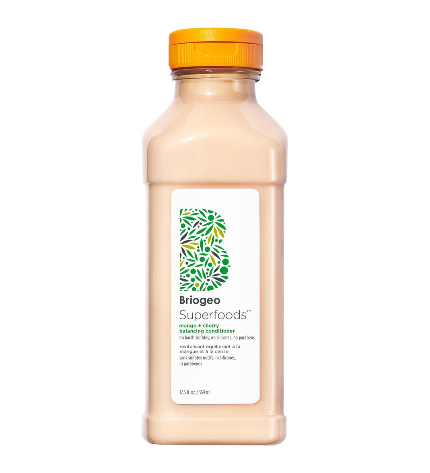 Shop Briogeo Superfoods Mango + Cherry Oil Control & Balancing Conditioner - 12.5 oz/ 369 mL Online - Best Price & International Shipping - Buy Online on SooperMarket.com