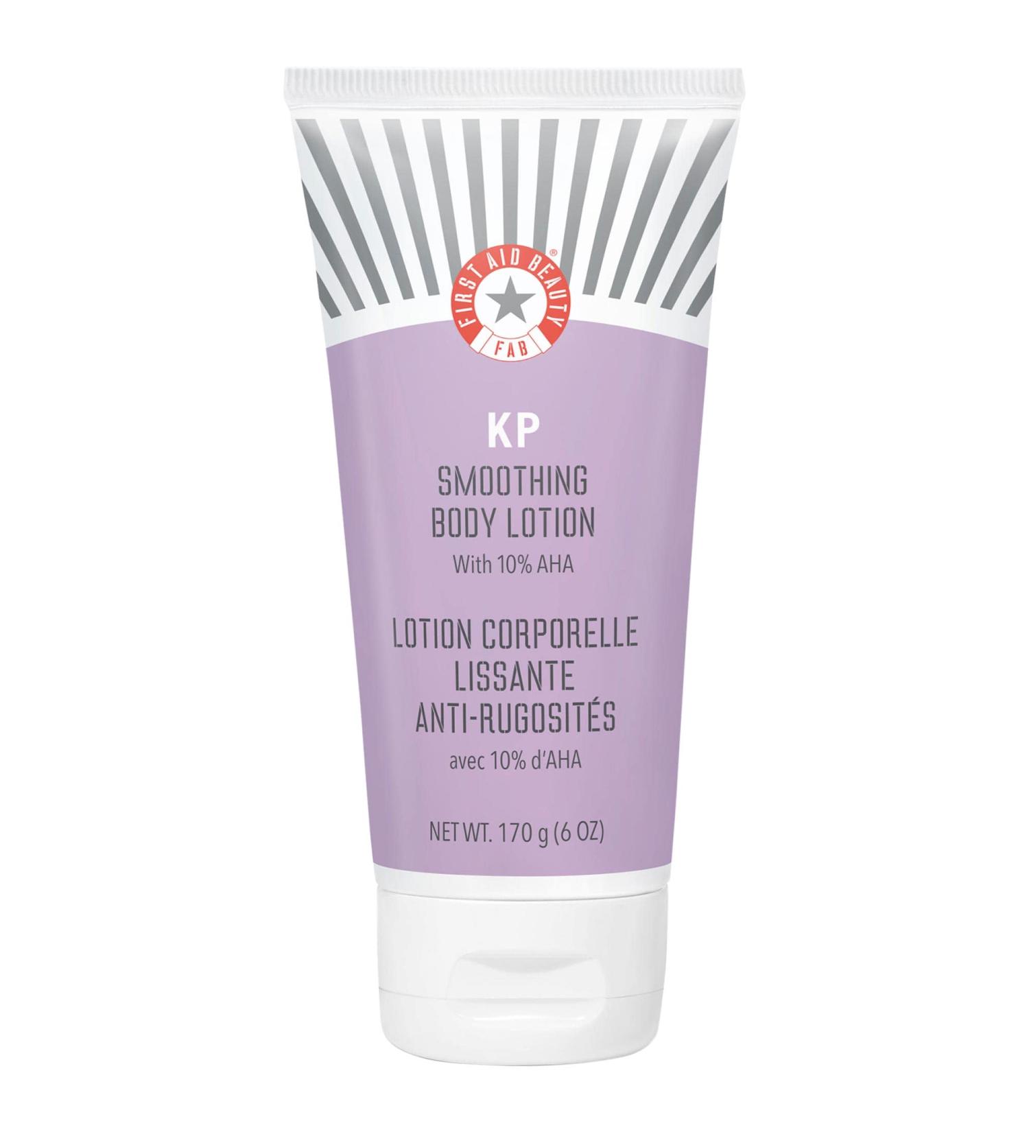 Shop First Aid Beauty KP Smoothing Body Lotion with 10% AHA - 6 oz/ 170 g Online - Best Price & International Shipping - Buy Online on SooperMarket.com