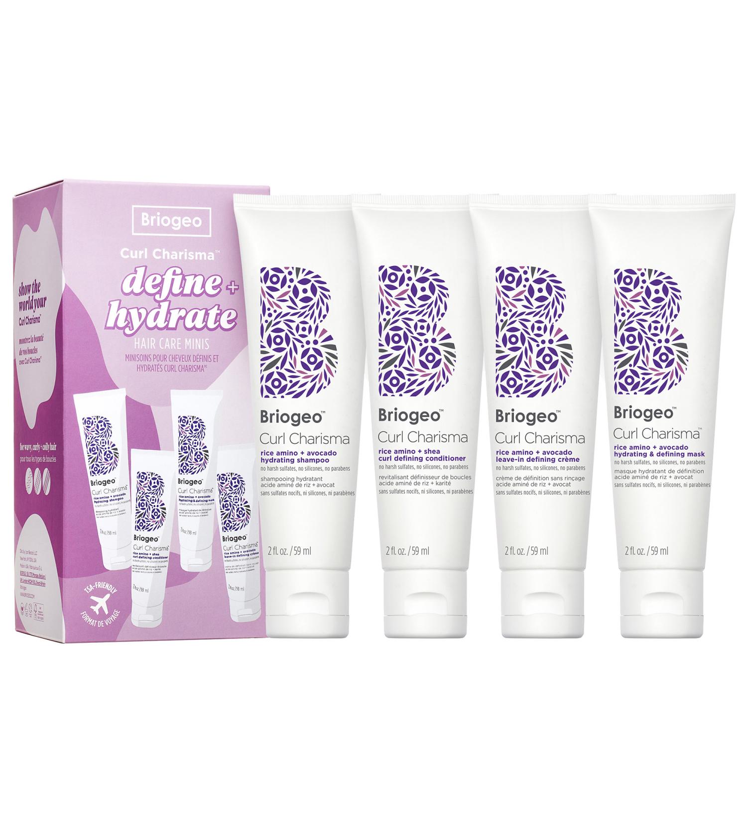 Shop Briogeo Curl Charisma Silicone-Free Curly Hair Care Travel Kit Online - Best Price & International Shipping - Buy Online on SooperMarket.com