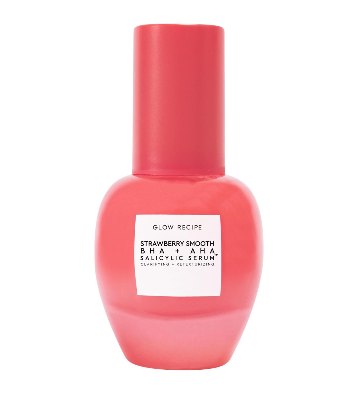 Shop Glow Recipe Strawberry Smooth BHA + AHA Salicylic Acid Serum Online - Best Price & International Shipping - Buy Online on SooperMarket.com