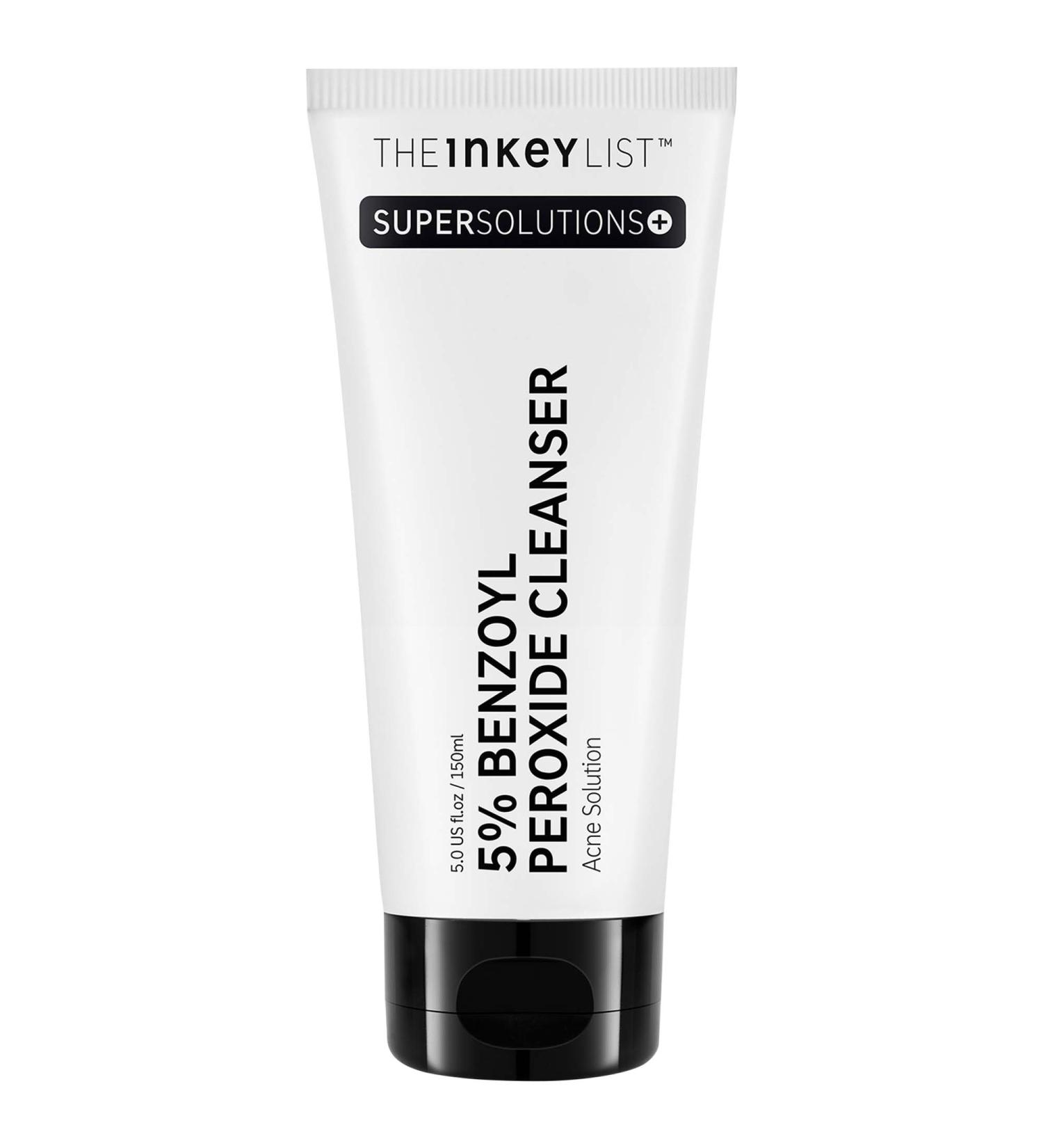 Shop The INKEY List SuperSolutions 5% Benzoyl Peroxide Cleanser Acne Solution - 5 oz / 150 mL Online - Best Price & International Shipping - Buy Online on SooperMarket.com