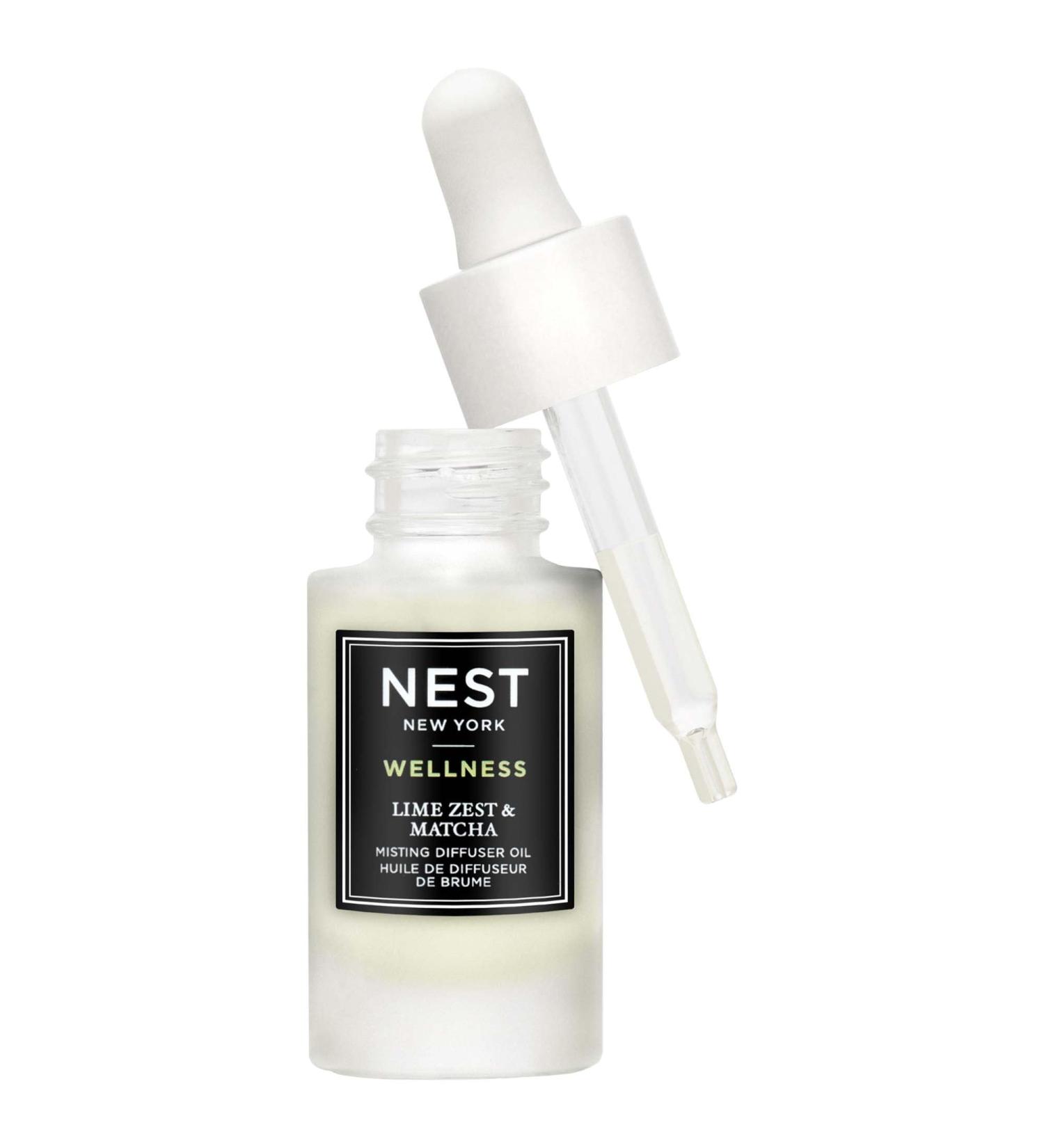 NEST New York Lime Zest & Matcha Misting Diffuser Oil - 0.5 oz / 15 ml Lime Zest &amp Matcha