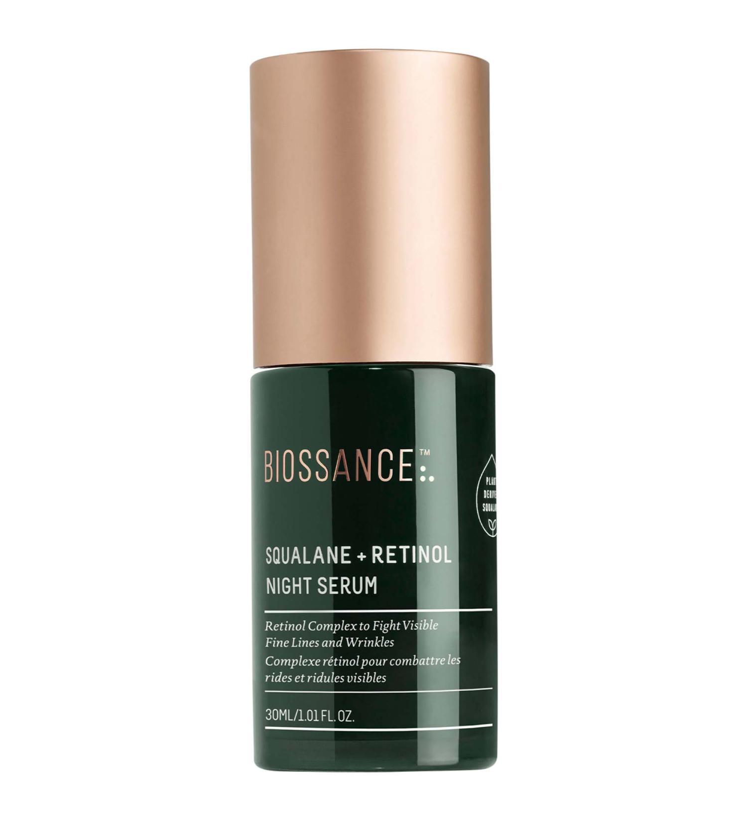 Shop Biossance Squalane + Retinol Night Serum - 1 oz / 30 mL Online - Best Price & International Shipping - Buy Online on SooperMarket.com