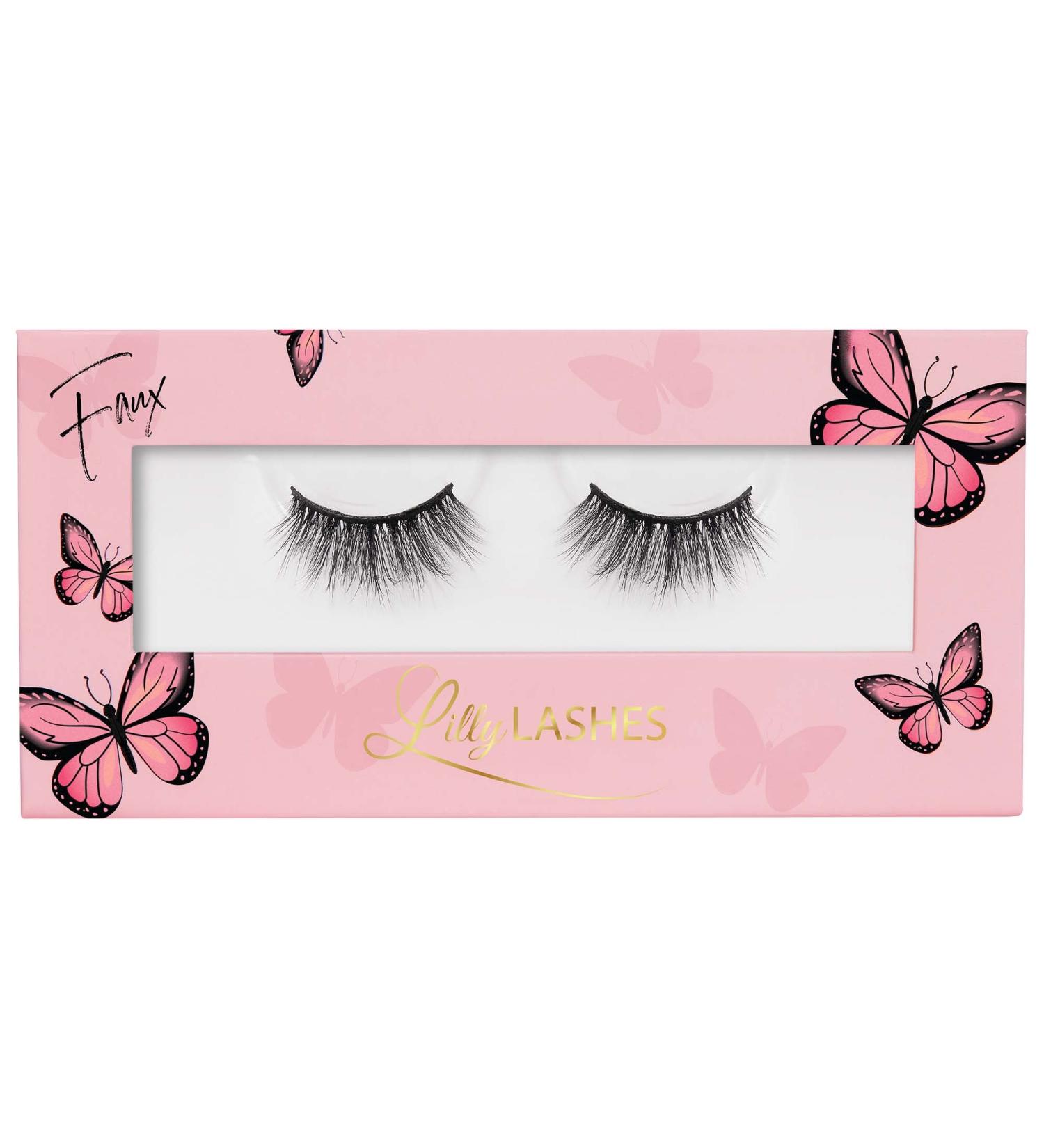 Shop Lilly Lashes 3D Faux Mink Butterfl'eye Half Eyelashes -Angel - round lash complementary to all eye shapes Online - Best Price & International Shipping - Buy Online on SooperMarket.com