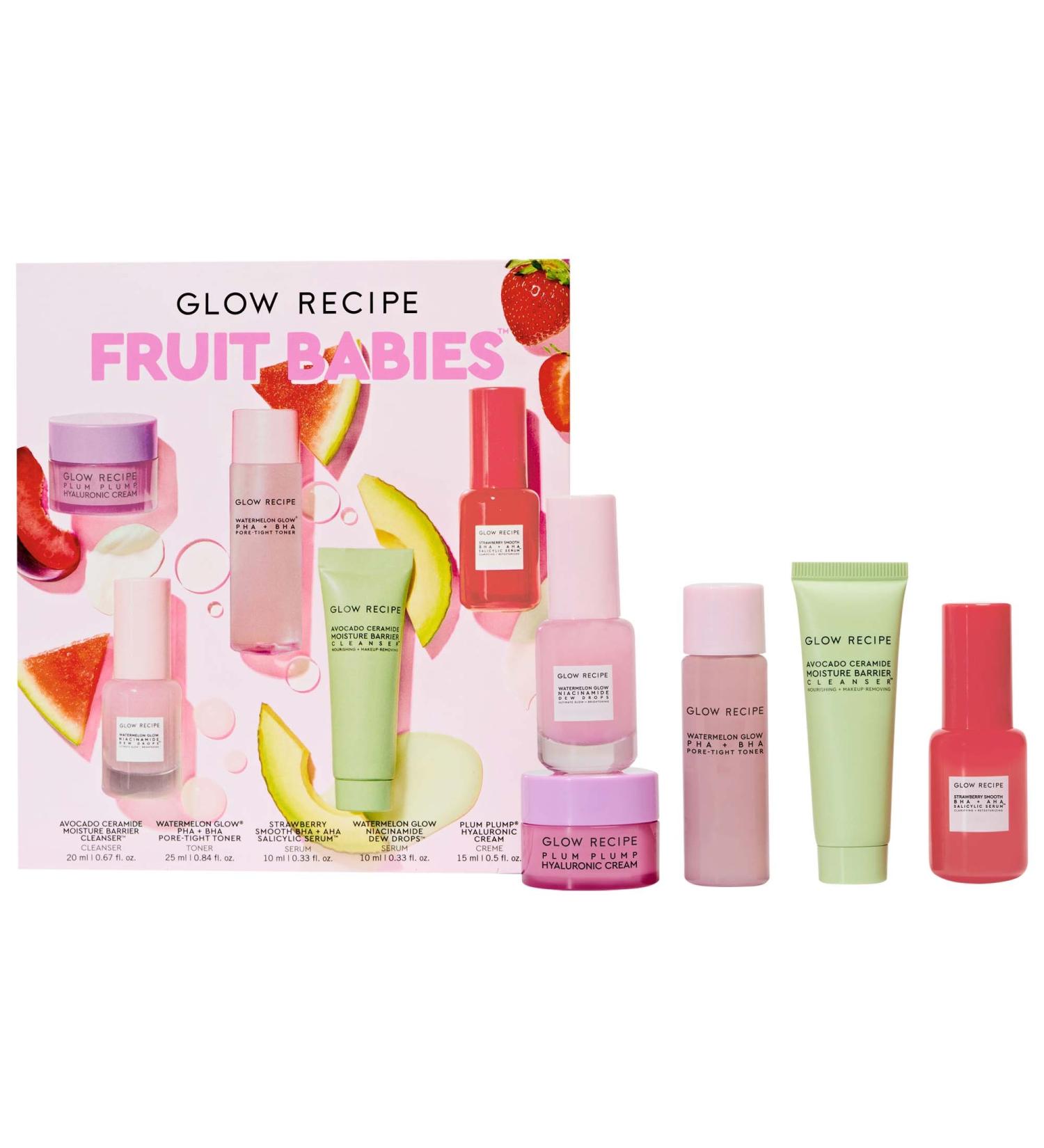 Shop Glow Recipe Fruit Babies Bestsellers Kit - Standard size Online - Best Price & International Shipping - Buy Online on SooperMarket.com