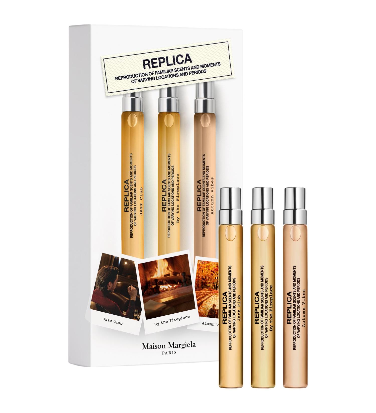 Shop Maison Margiela REPLICA Travel Spray Set - Jazz Club By the Fireplace Autumn Vibes Online - Best Price & International Shipping - Buy Online on SooperMarket.com