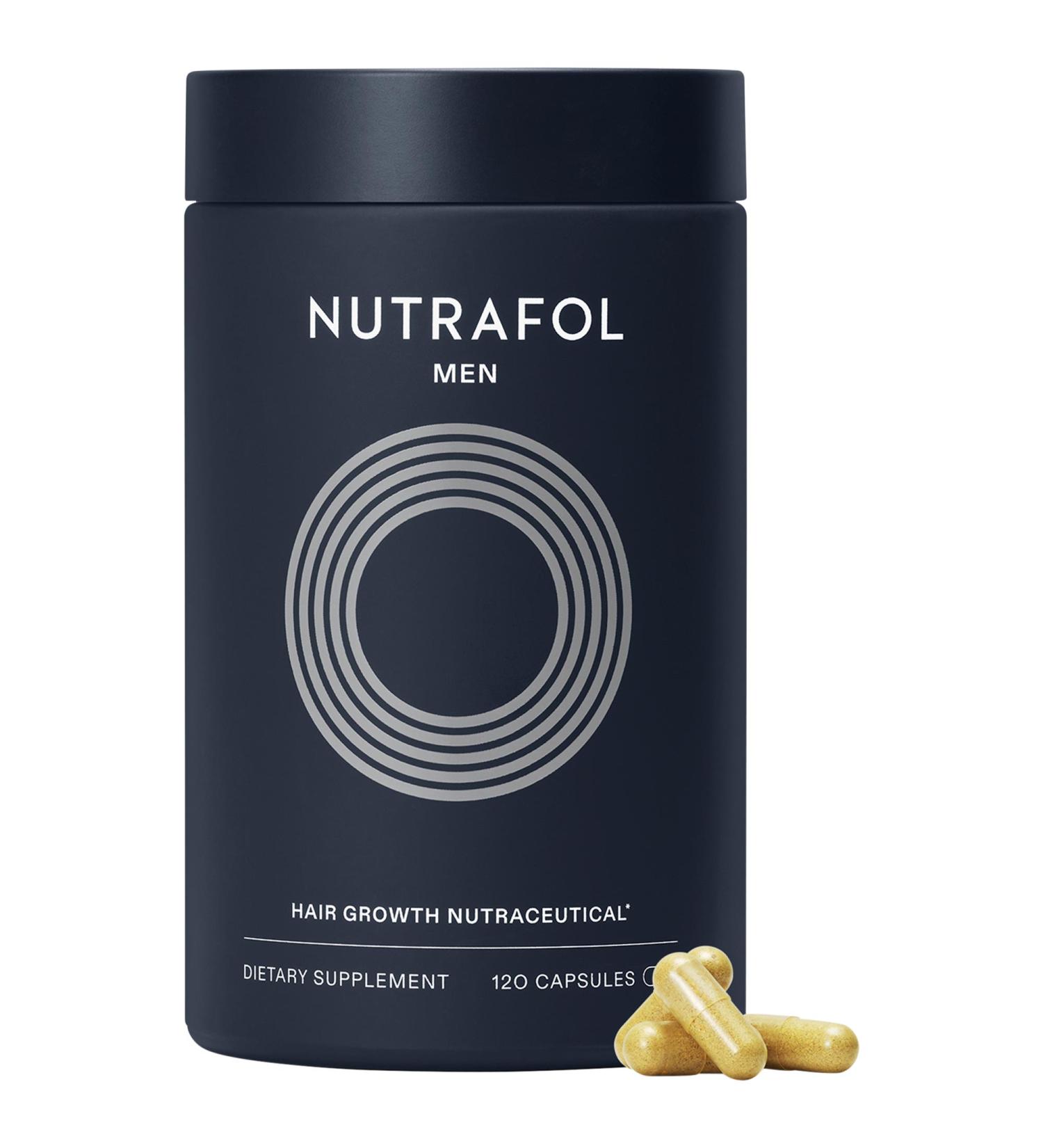 Nutrafol MEN Clinically Proven Hair Growth Supplement for Thinning - 1 Month Supply / 120 CapsulesStandard size