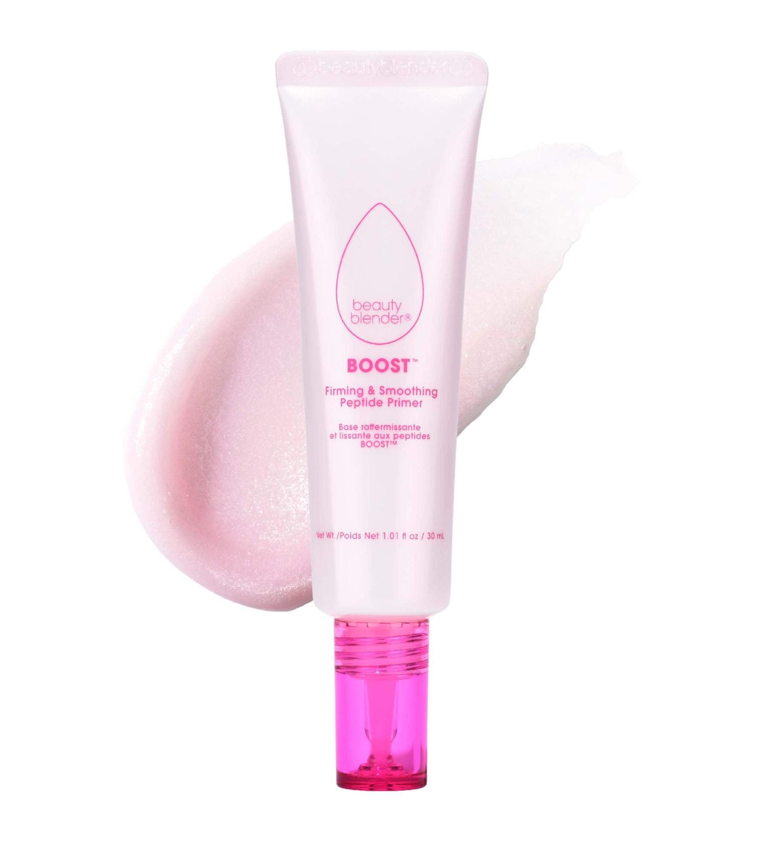 Shop Beautyblender BOOST 18-Hour Firming & Smoothing Peptide + Ceramide Primer - 1 oz / 30 mL Online - Best Price & International Shipping - Buy Online on SooperMarket.com