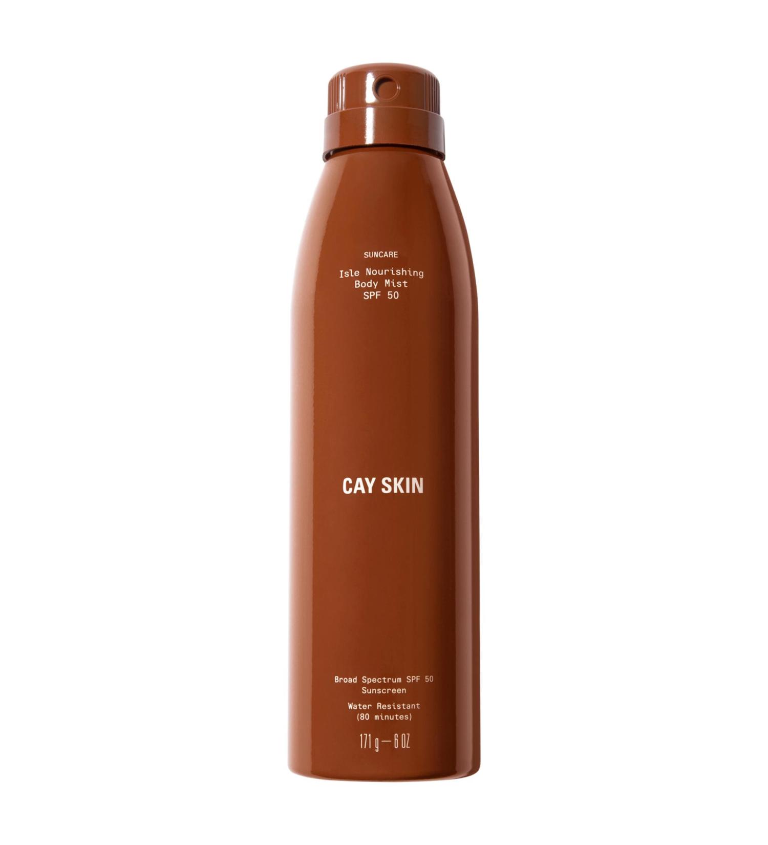 Shop CAY SKIN Isle Nourishing Body Mist SPF 50 with Sea Moss and Hyaluronic Acid - 6 oz / 171 g Online - Best Price & International Shipping - Buy Online on SooperMarket.com