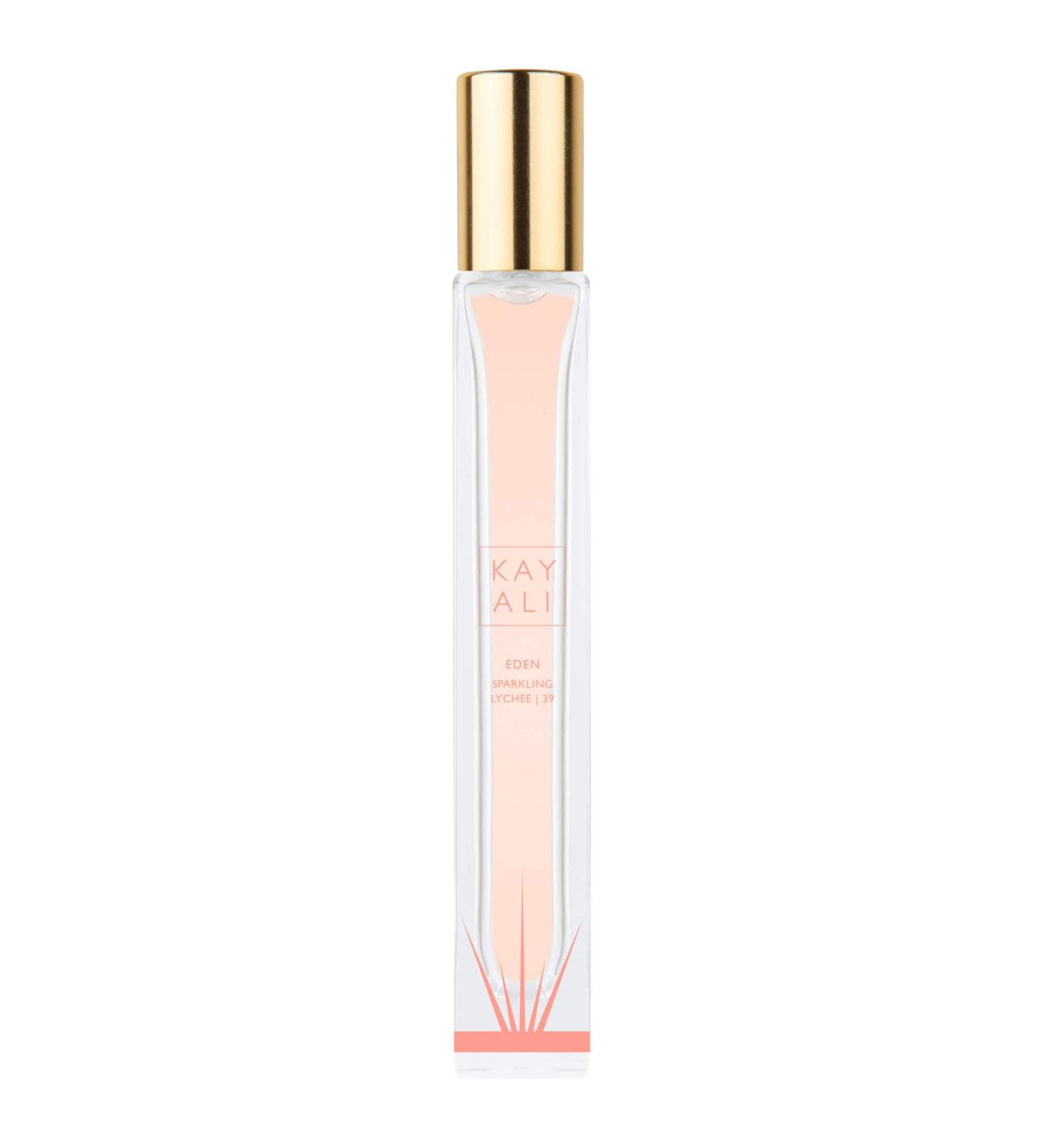 KAYALI EDEN SPARKLING LYCHEE | 39 Eau de Parfum Travel Spray - 0.34 oz eau de parfum spray