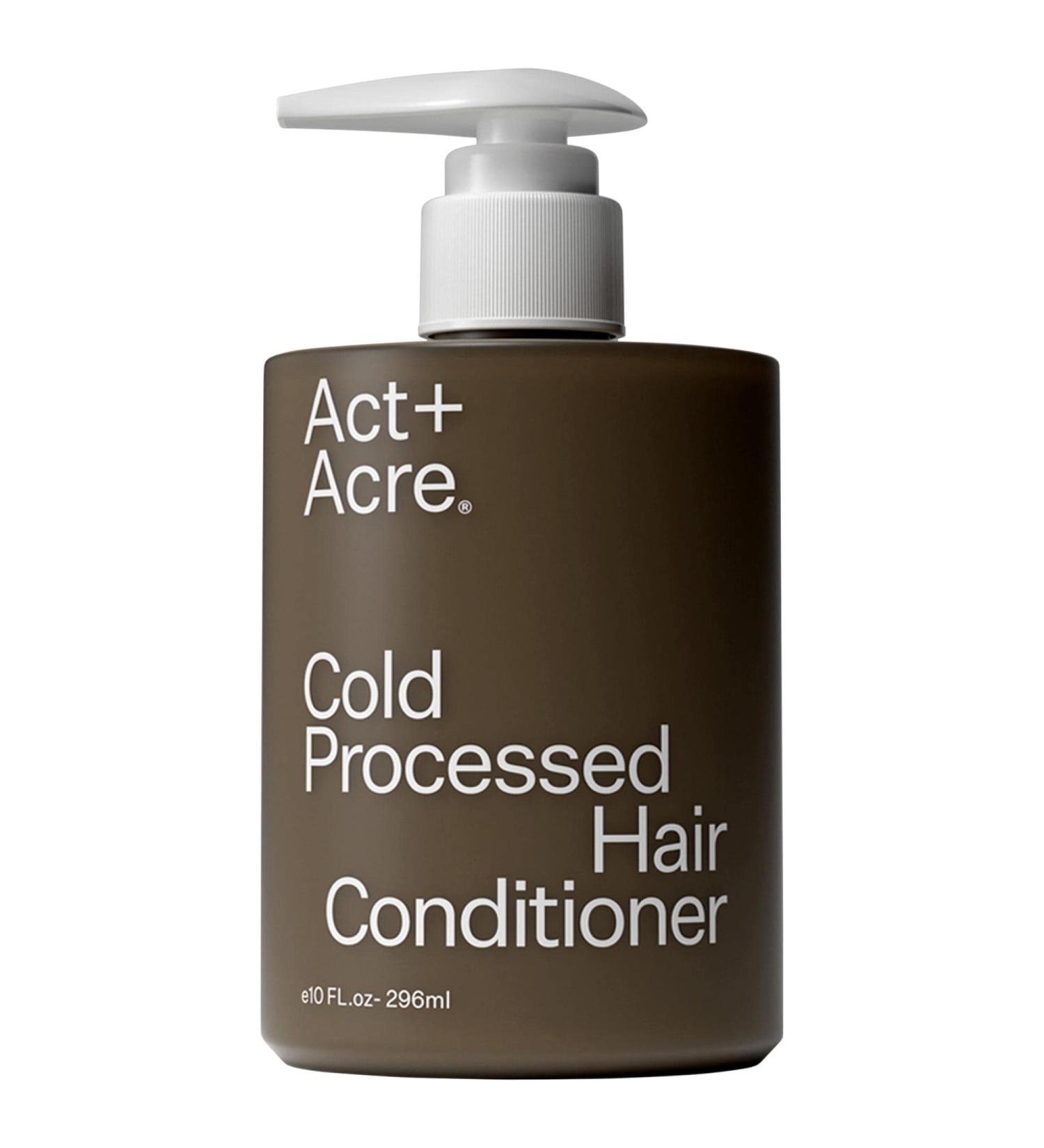 Shop Act+Acre Cold Processed Hair Conditioner with 1% Vitamin B-5 - 10 oz / 284 ml Online - Best Price & International Shipping - Buy Online on SooperMarket.com