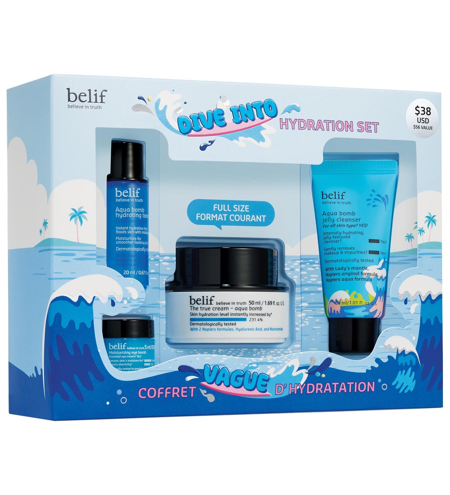 Shop belif Dive Into Hydration Set Online - Best Price & International Shipping - Buy Online on SooperMarket.com
