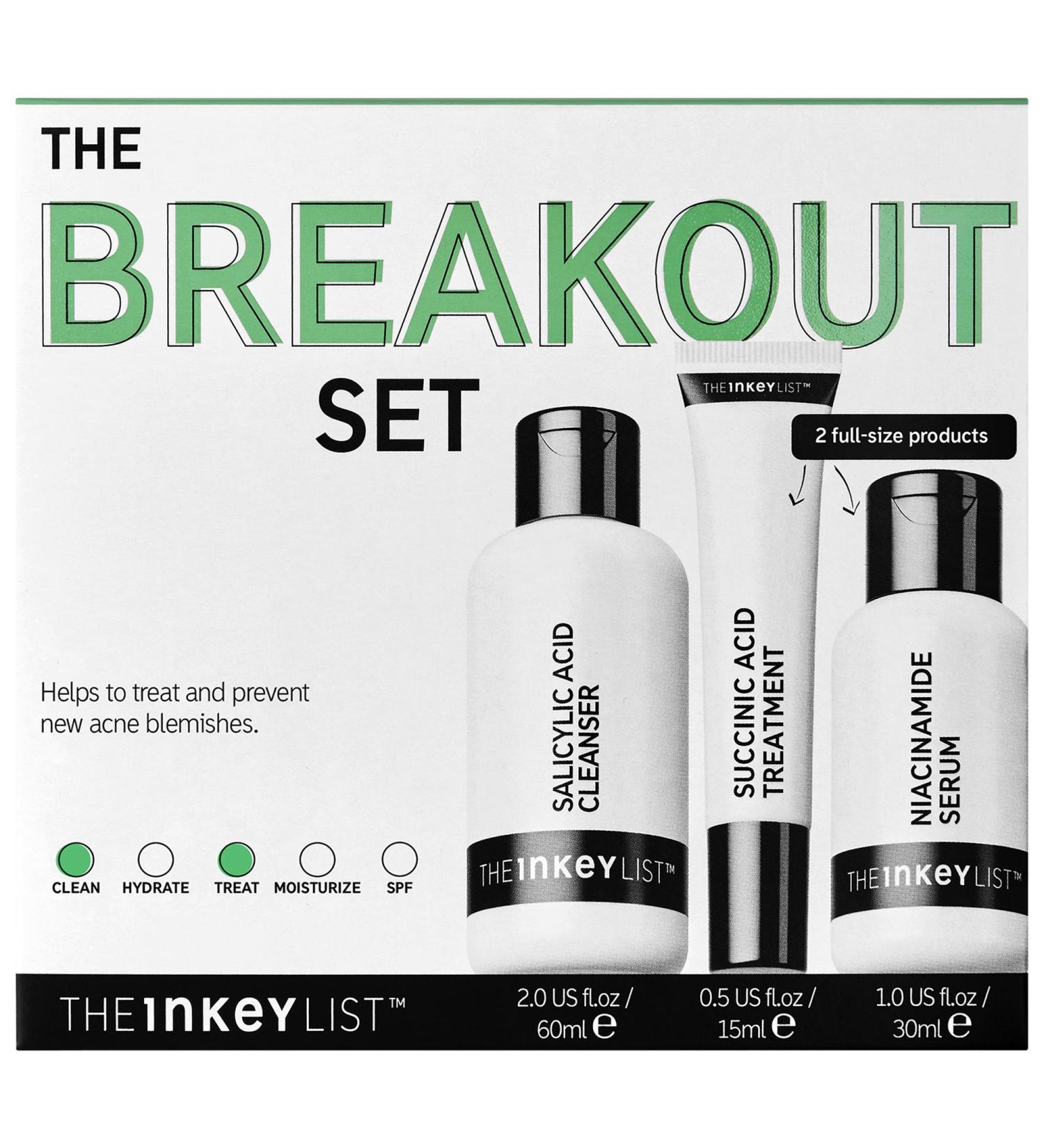 Shop The INKEY List The Breakout Set Online - Best Price & International Shipping - Buy Online on SooperMarket.com