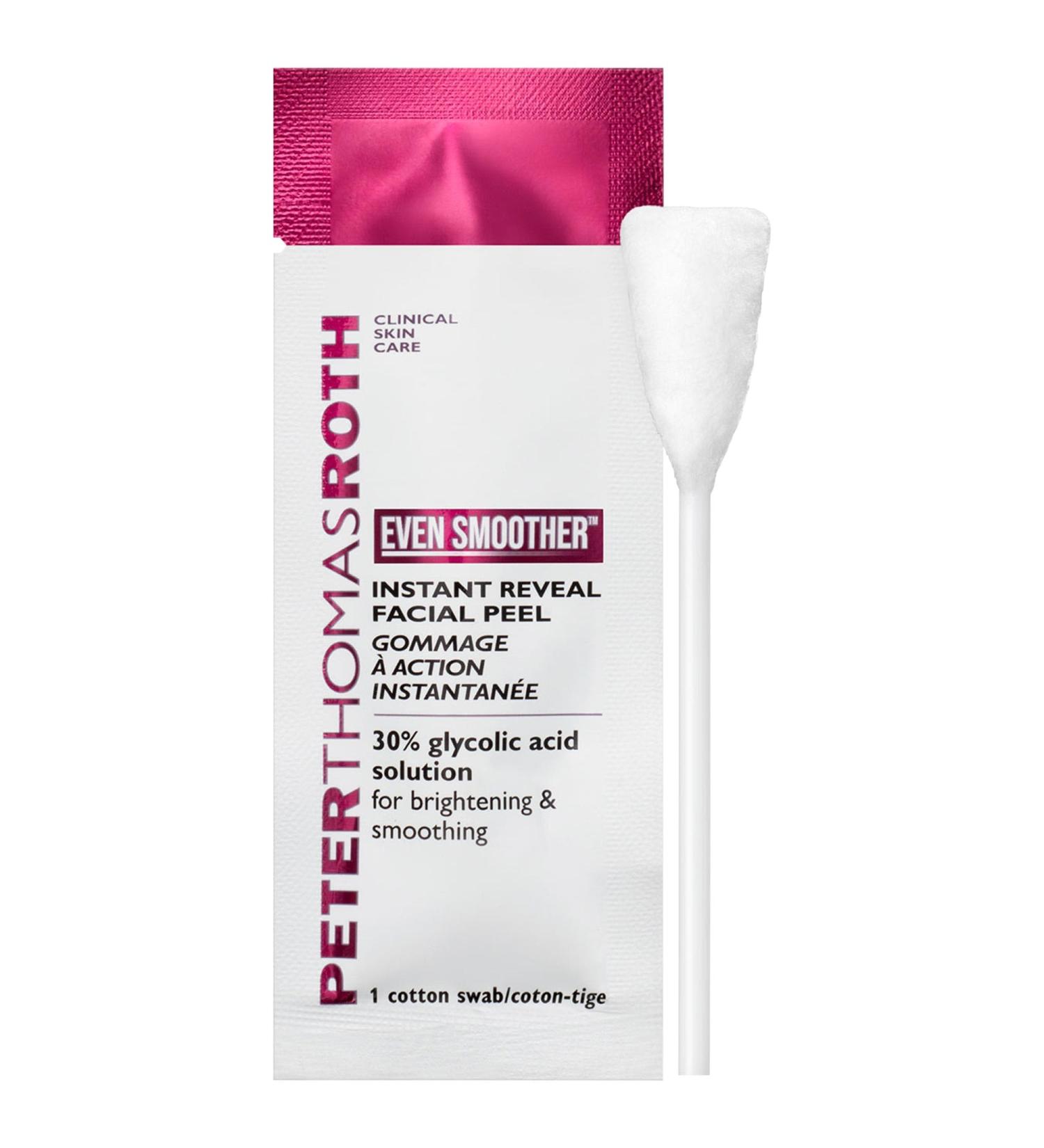 Shop Peter Thomas Roth Even Smoother Instant Reveal Facial Peel - Pack of 8 Online - Best Price & International Shipping - Buy Online on SooperMarket.com